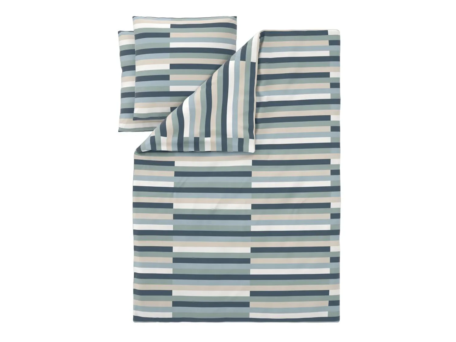 LIVARNO Parure de lit double face en satin microfibre, 240 x 220 cm