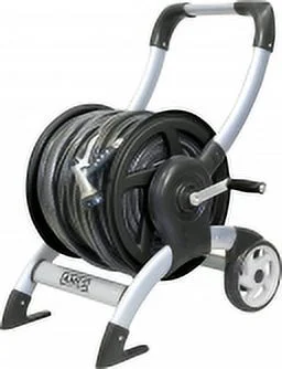 The Ames Company P - Aluminum Hose Reel Cart - Silver 200 Ft