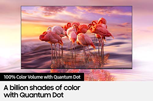 SAMSUNG 32-inch klasse QLED Q60A-serie - 4K UHD Dual LED Quantum HDR Smart TV met Alexa ingebouwd (QN32Q60AAFXZA, model 2021)