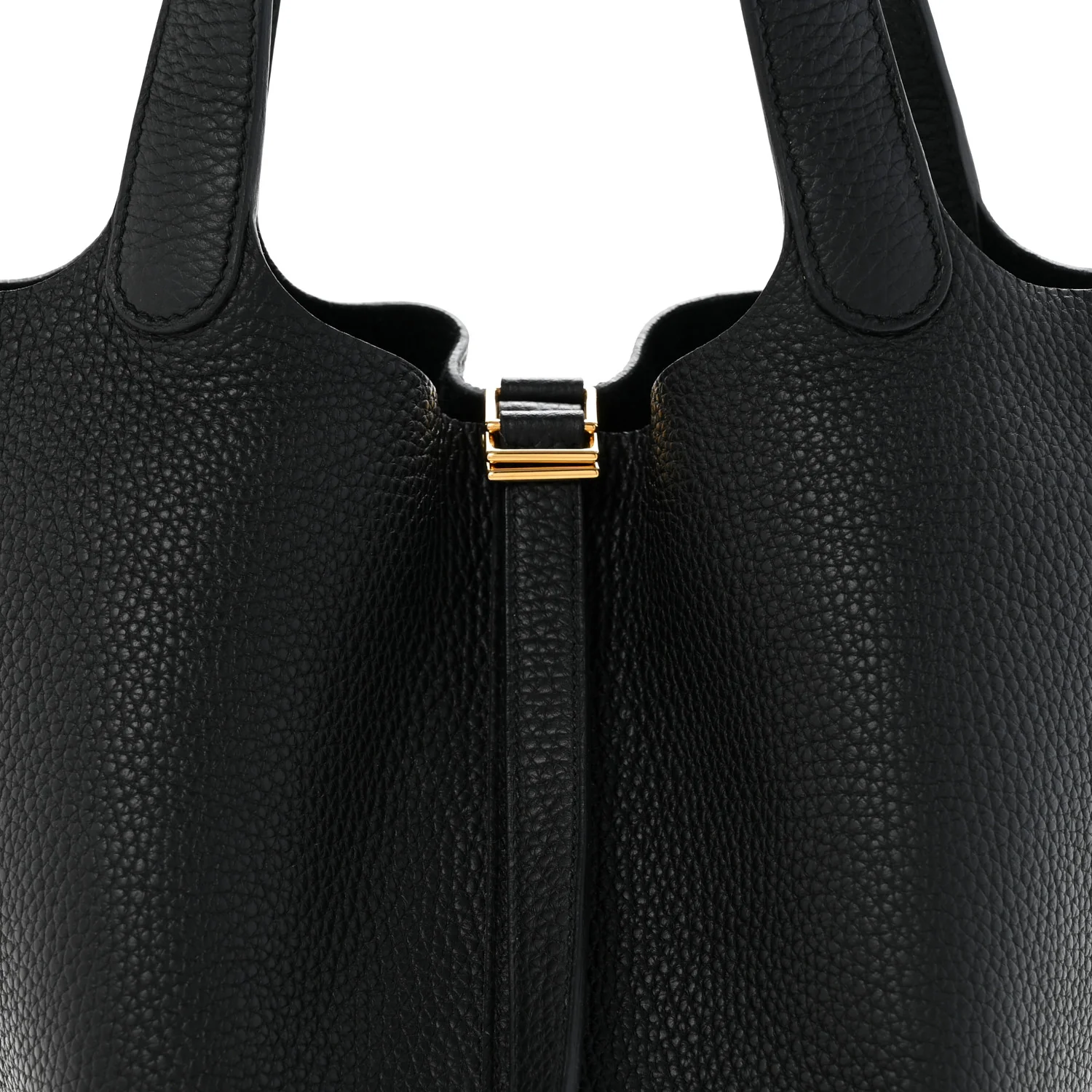 Taurillon Clemence Picotin Lock 22 MM Black
