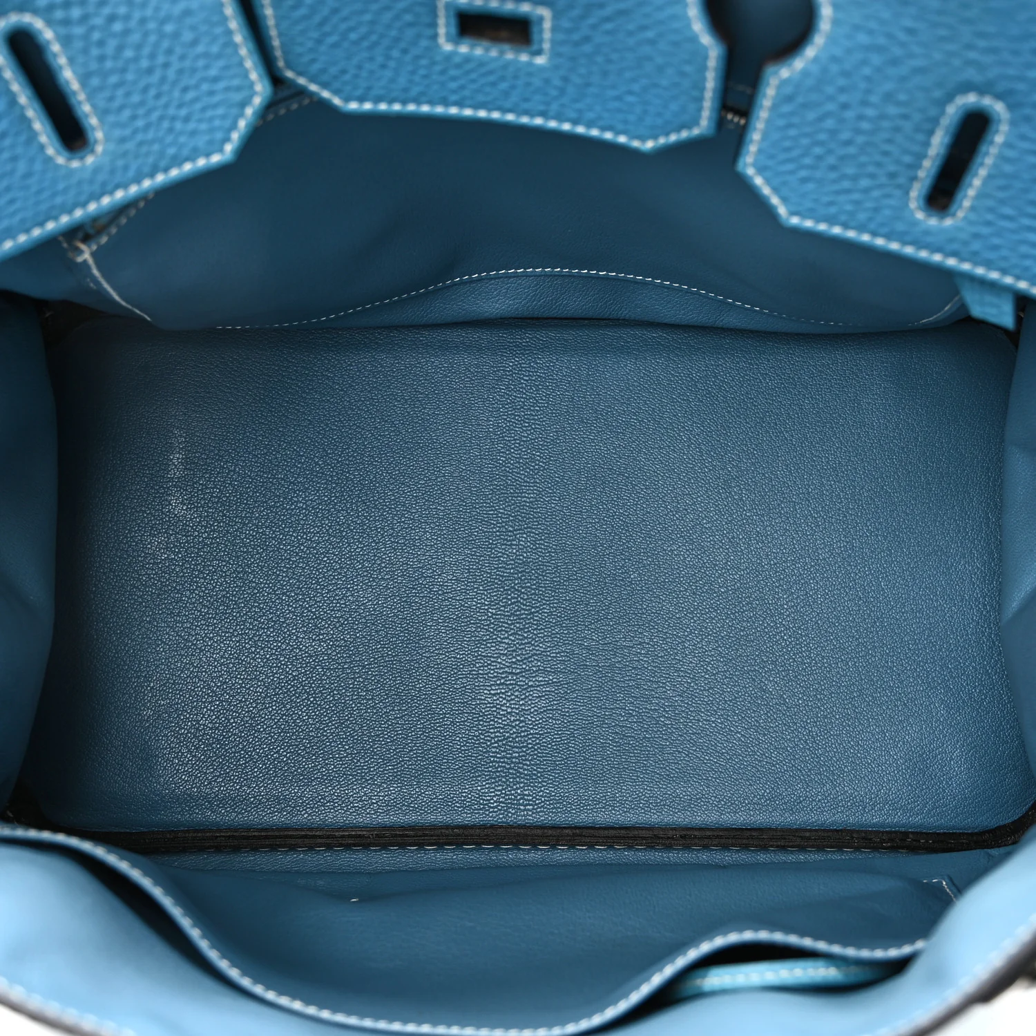 Togo Birkin 35 Blue Jean