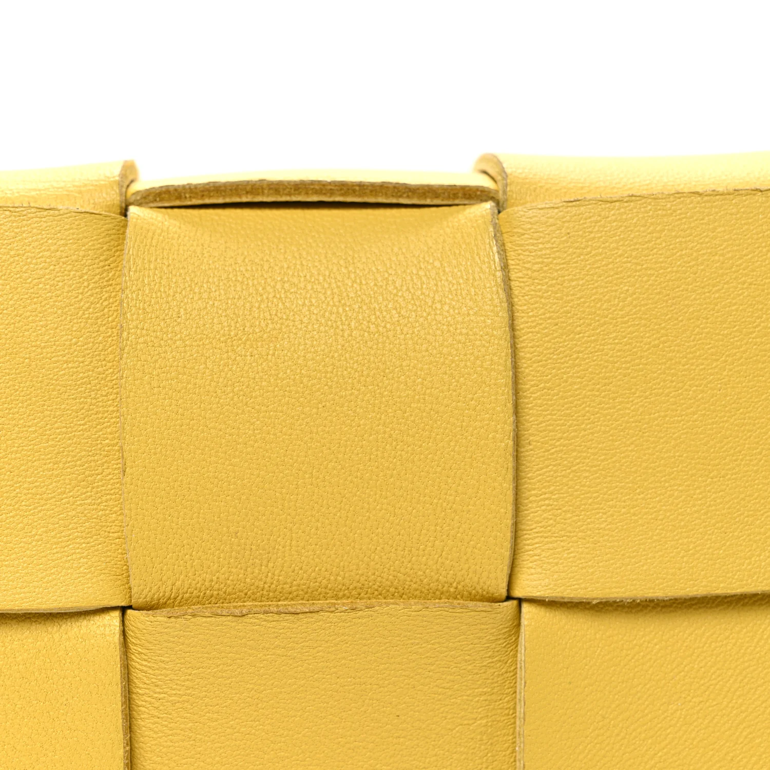 Lambskin Maxi Intrecciato Small Cassette Crossbody Bag Gold