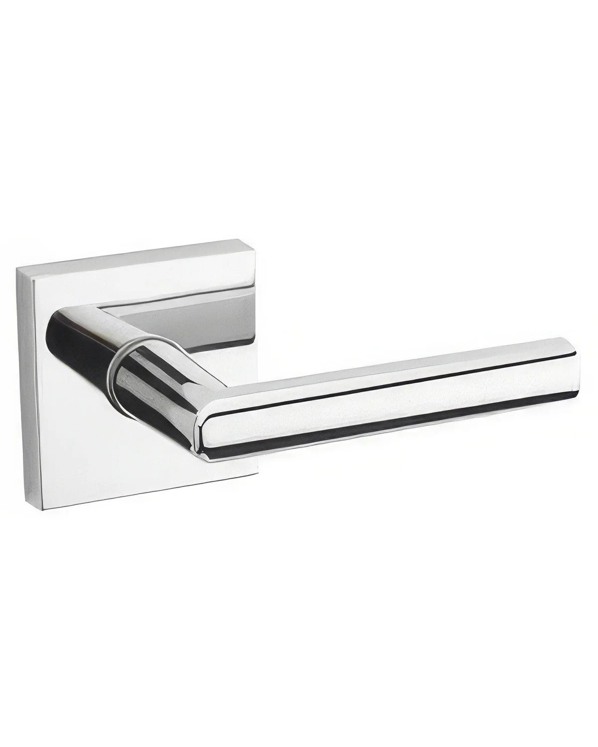 Kwikset 154MILSQT Milan Passage Door Lever with Square Rosette - TA Screen Specialist, Inc.