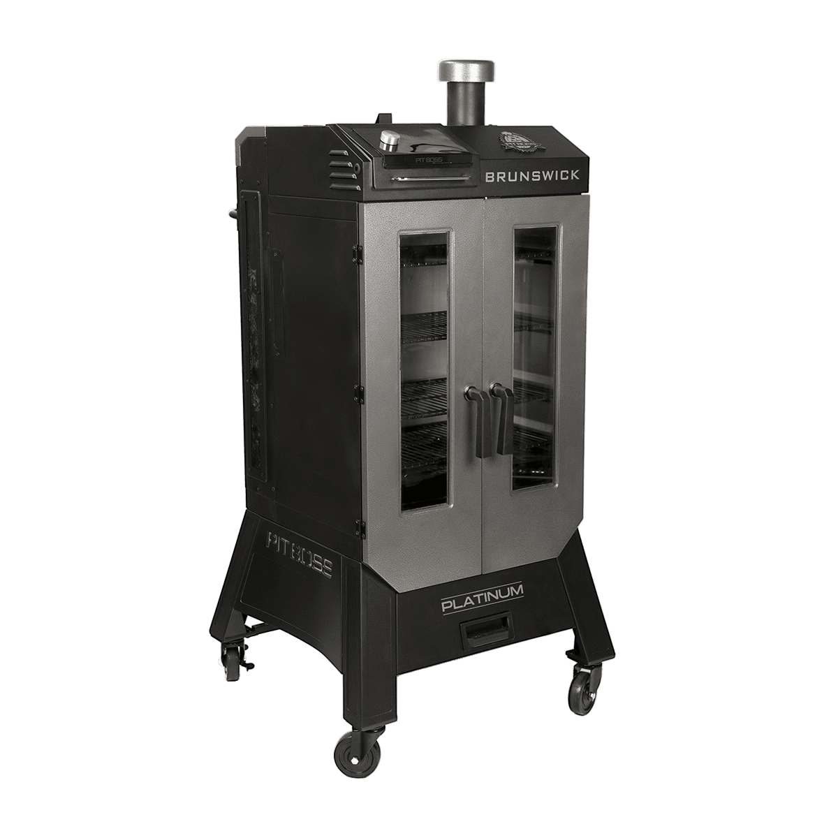 Boss Platinum Brunswick Wi-Fi? Enabled Wood Pellet Vertical Smoker
