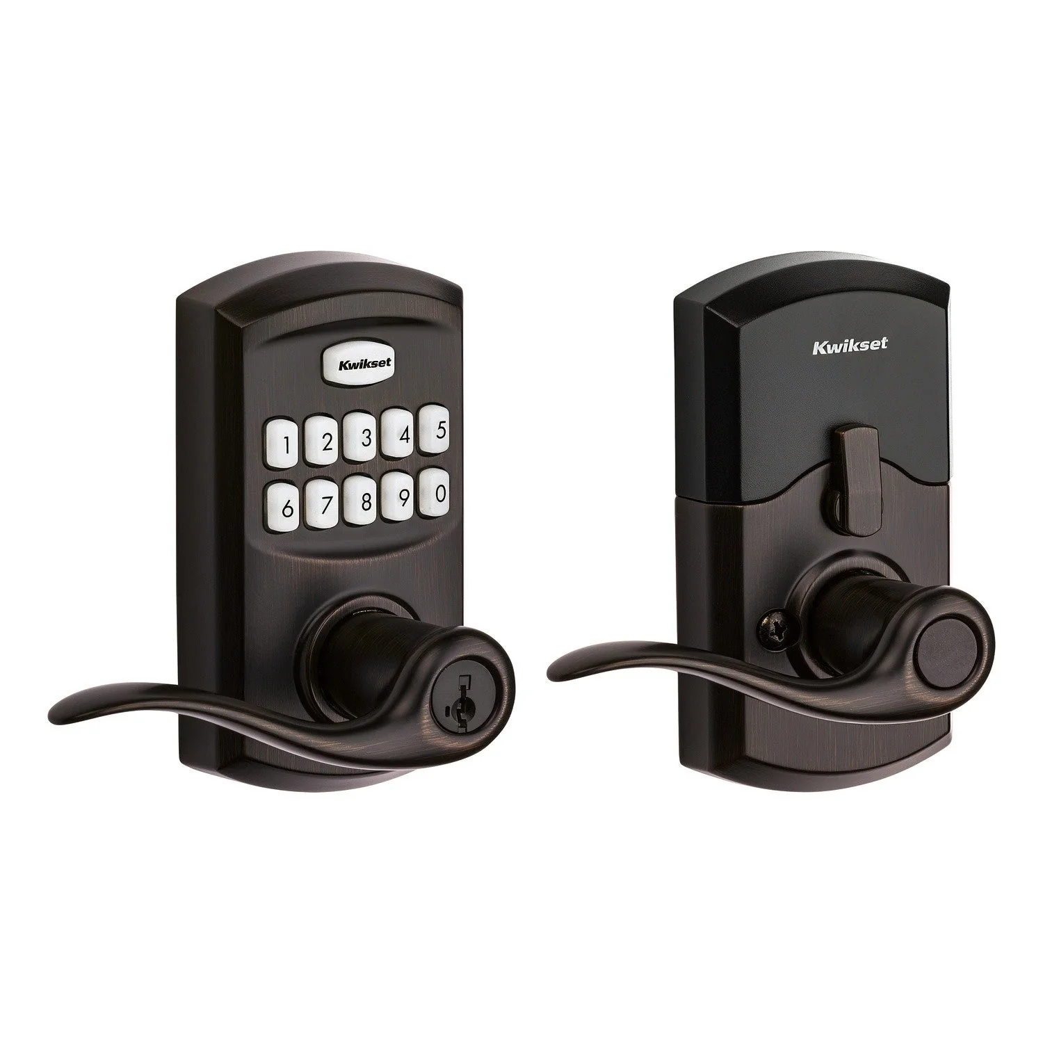 Kwikset 917TNL Electronic Keypad with Tustin Lever - TA Screen Specialist, Inc.