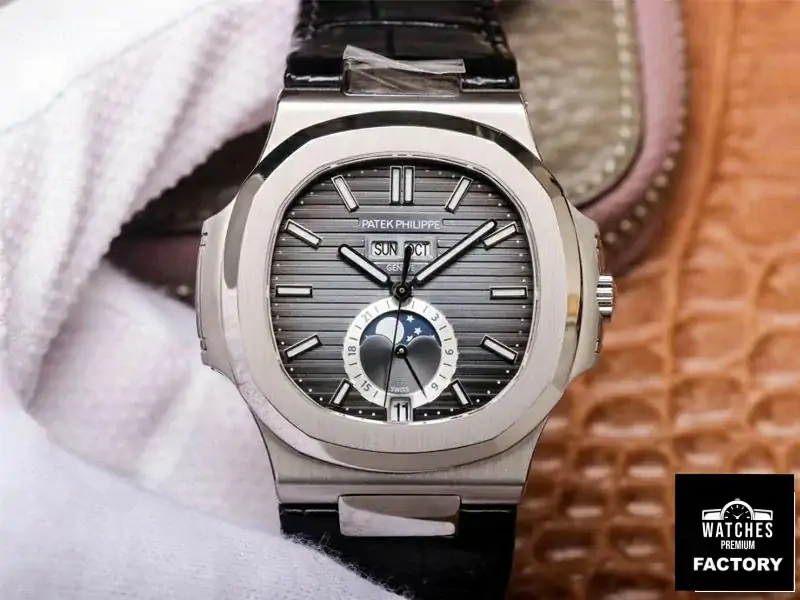 Patek Philippe Nautilus 5726A-001 PF Factory Moonphase Gray Dial