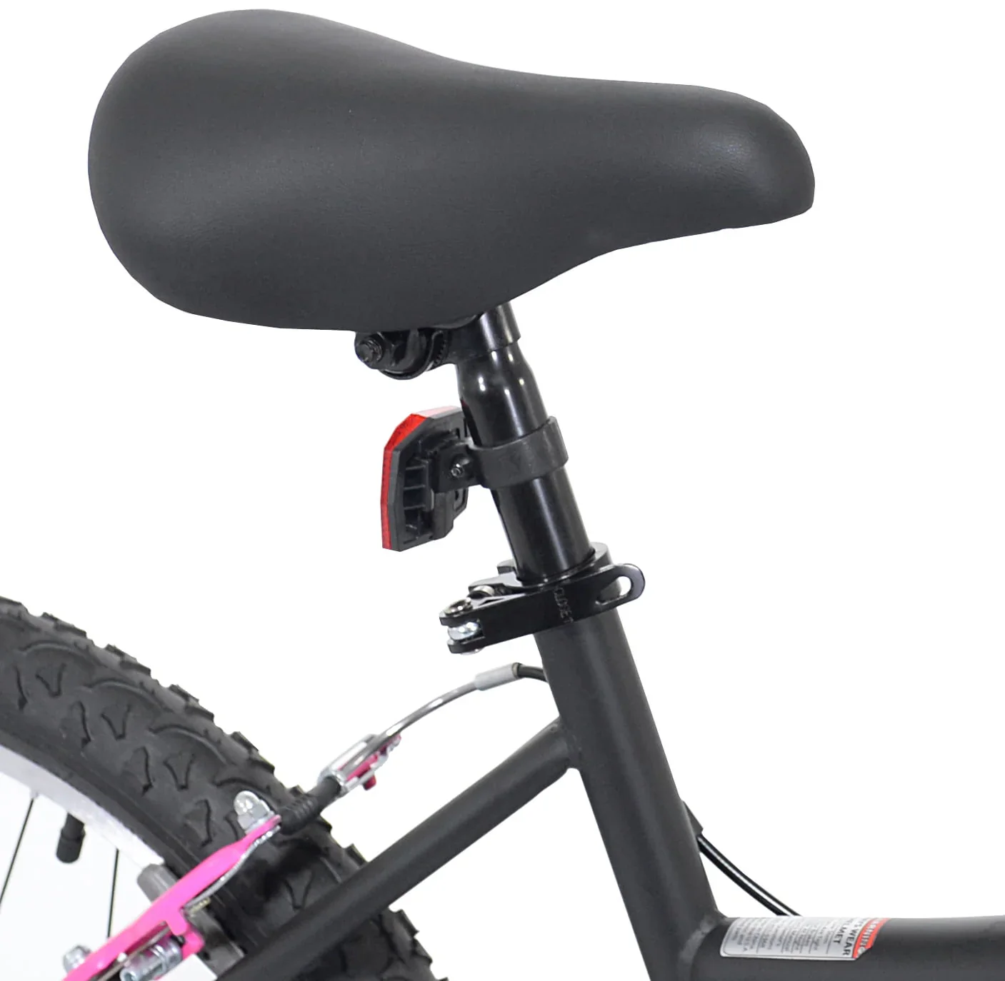 Kent 20-inch Girl's Kobra Mountain Child Bicycle, Black/Pink