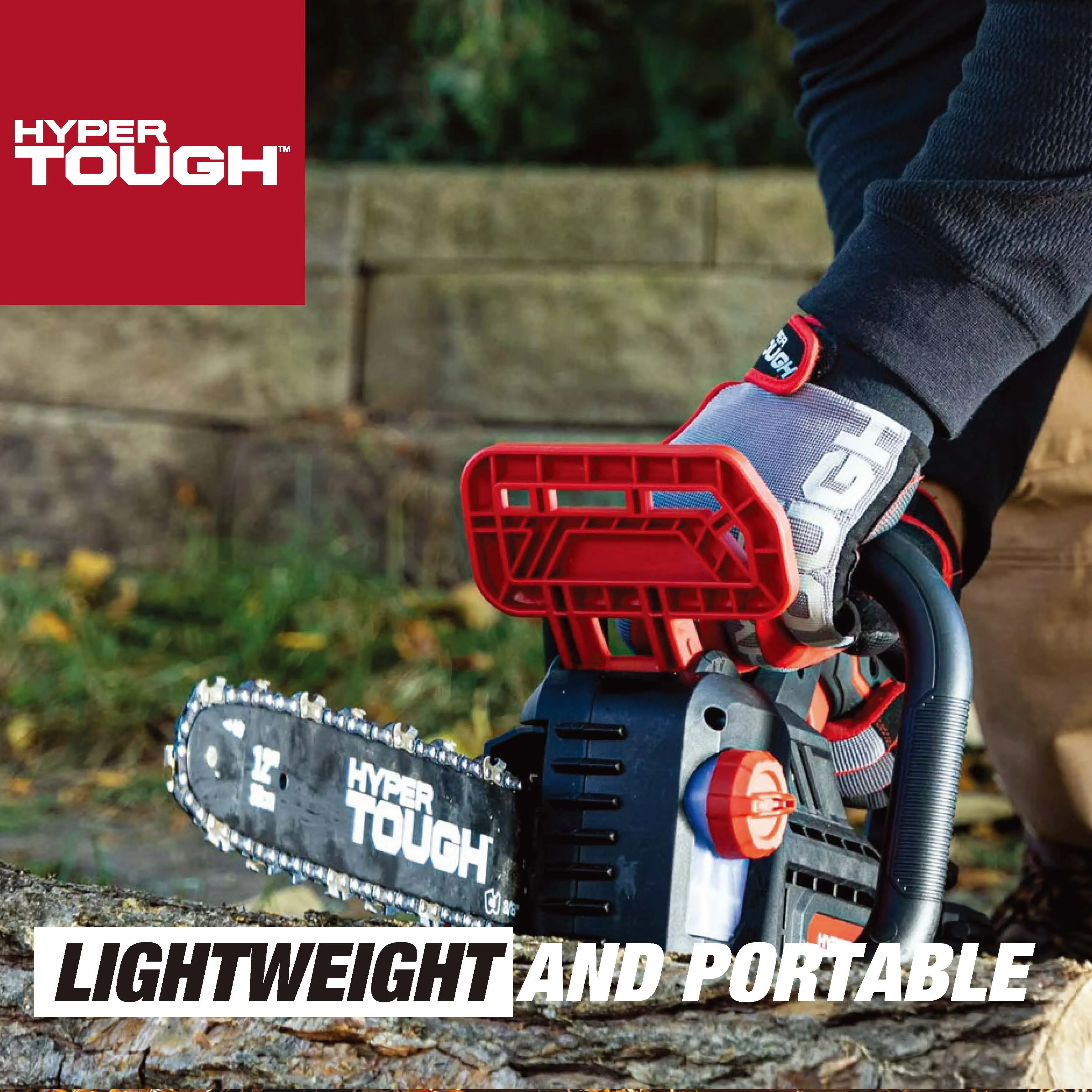 20V 4.0Ah Battery Powered 12in Brushless Chainsaw, HT22-401-03-03 - Image 10
