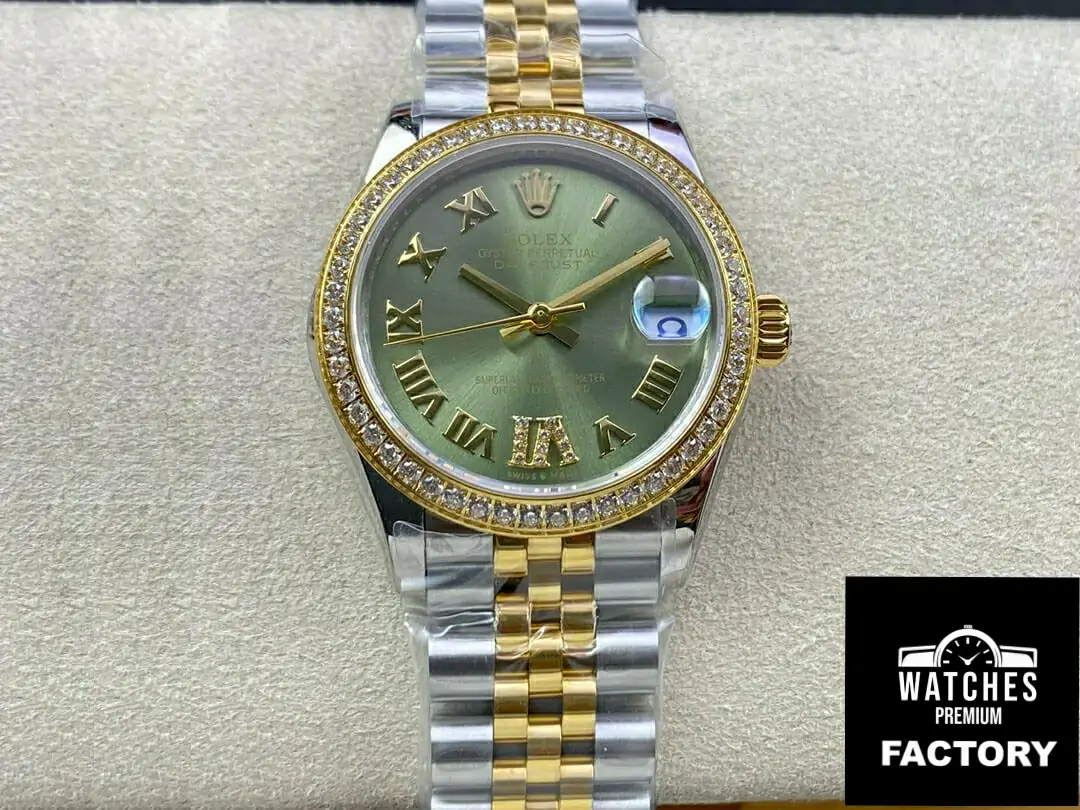 Rolex Datejust M278383RBR-0016 31MM EW Factory Dark Green Dial