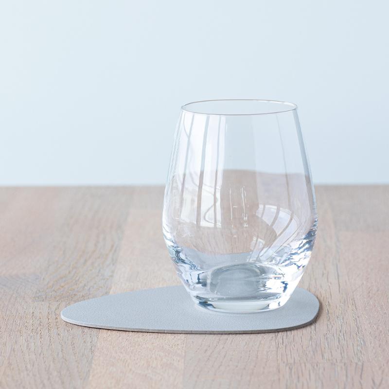 Curve Nupo glassbrikke 11x13 cm oyster white