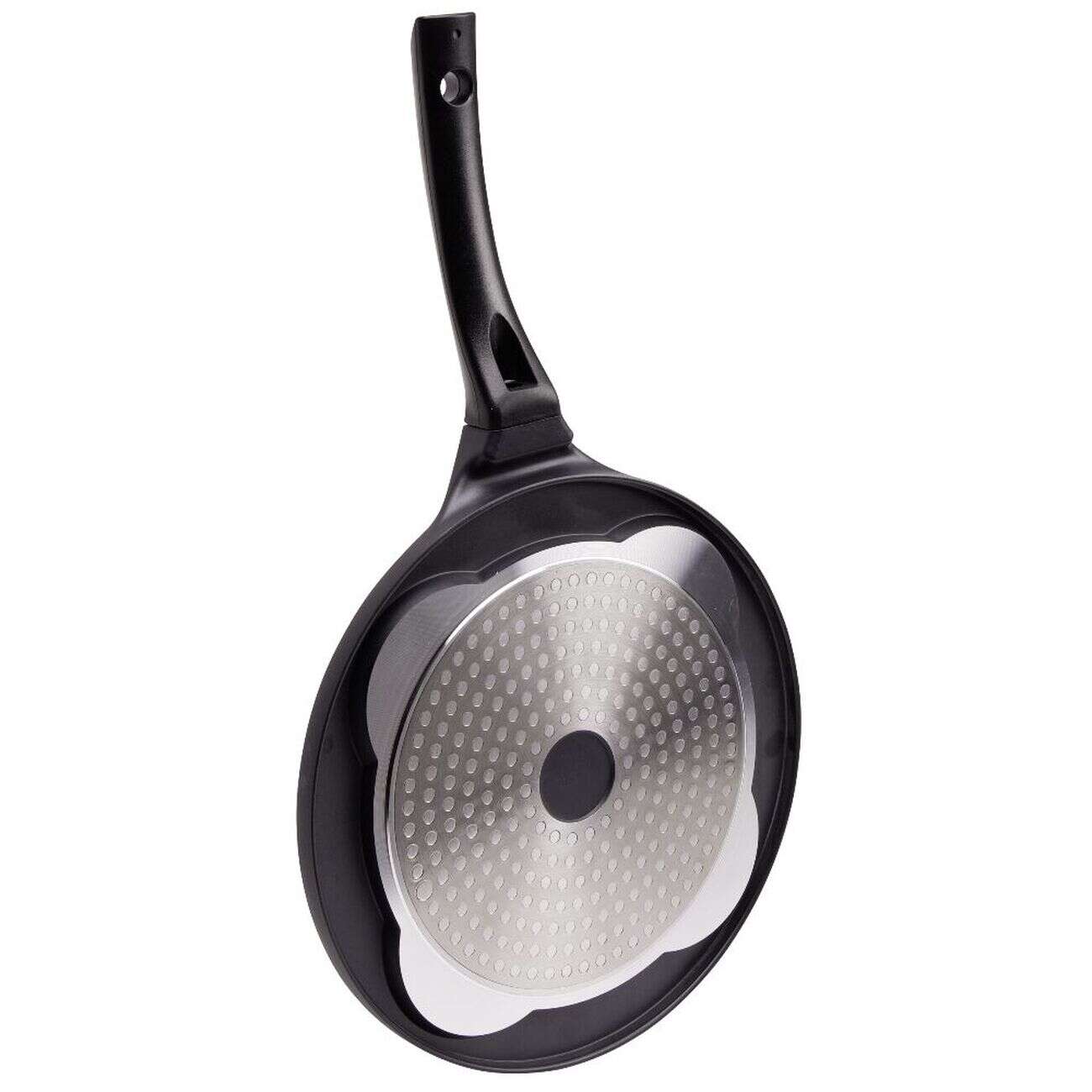 Poêle 4 pancakes anti adhérente aluminium noir