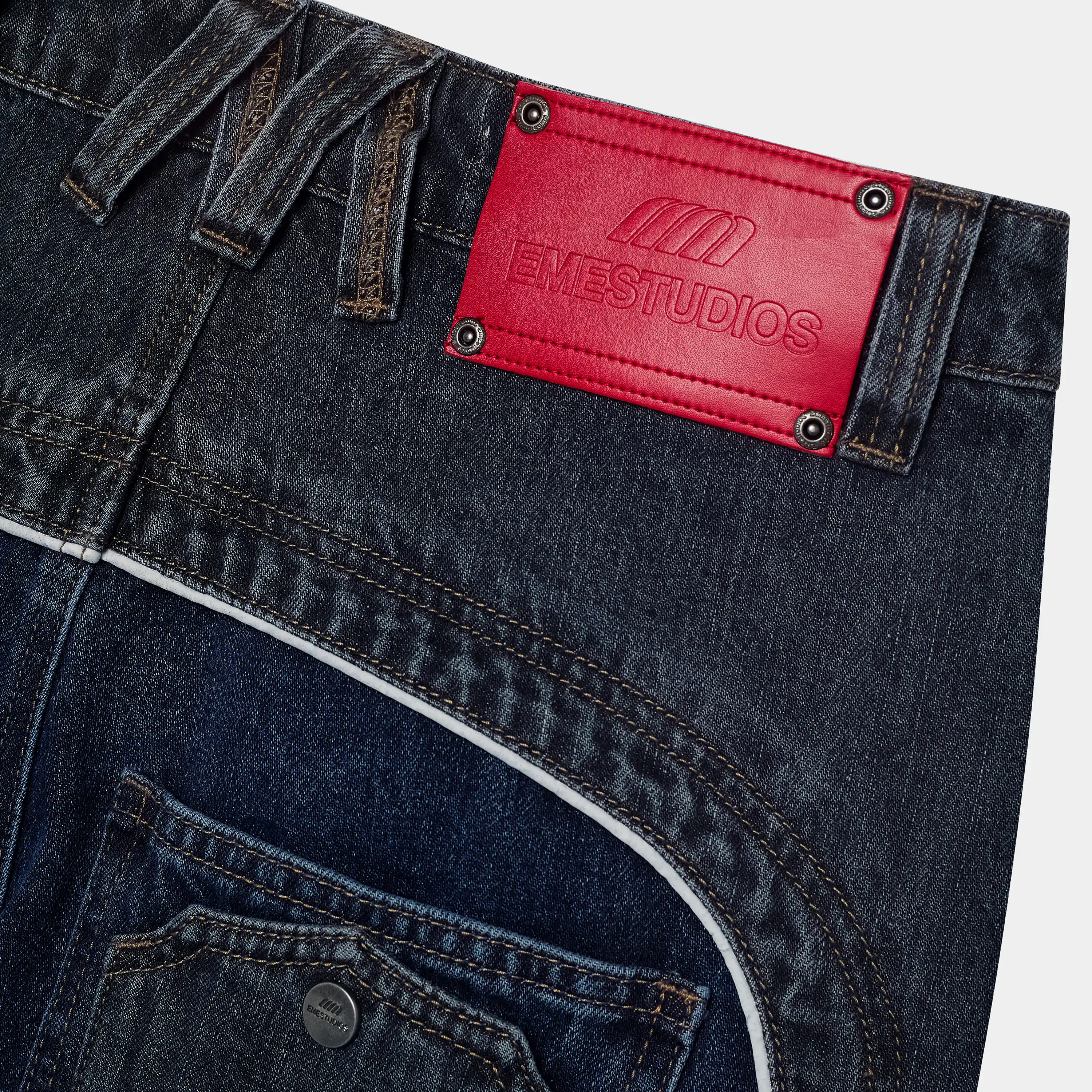 Dual Dark Blue Pants