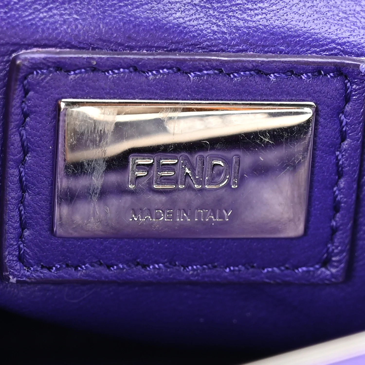 Nappa Mini Peekaboo Iconic Satchel Violet