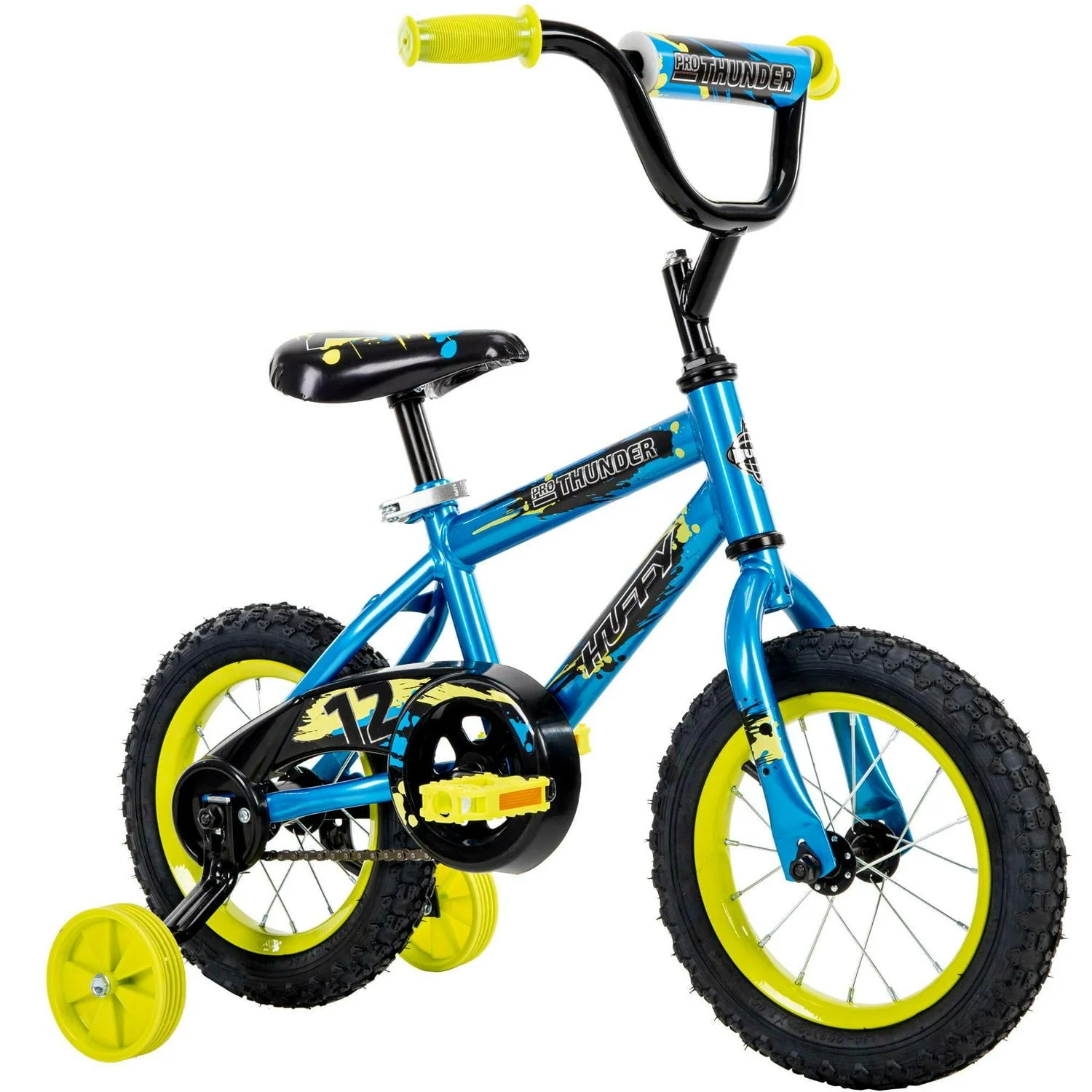 Huffy Boys' 12 In. Pro Thunder Bike, 1 Speed, Tropic Blue