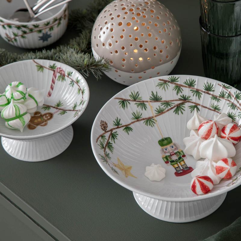 Hammershøi Christmas skål med stett 23 cm