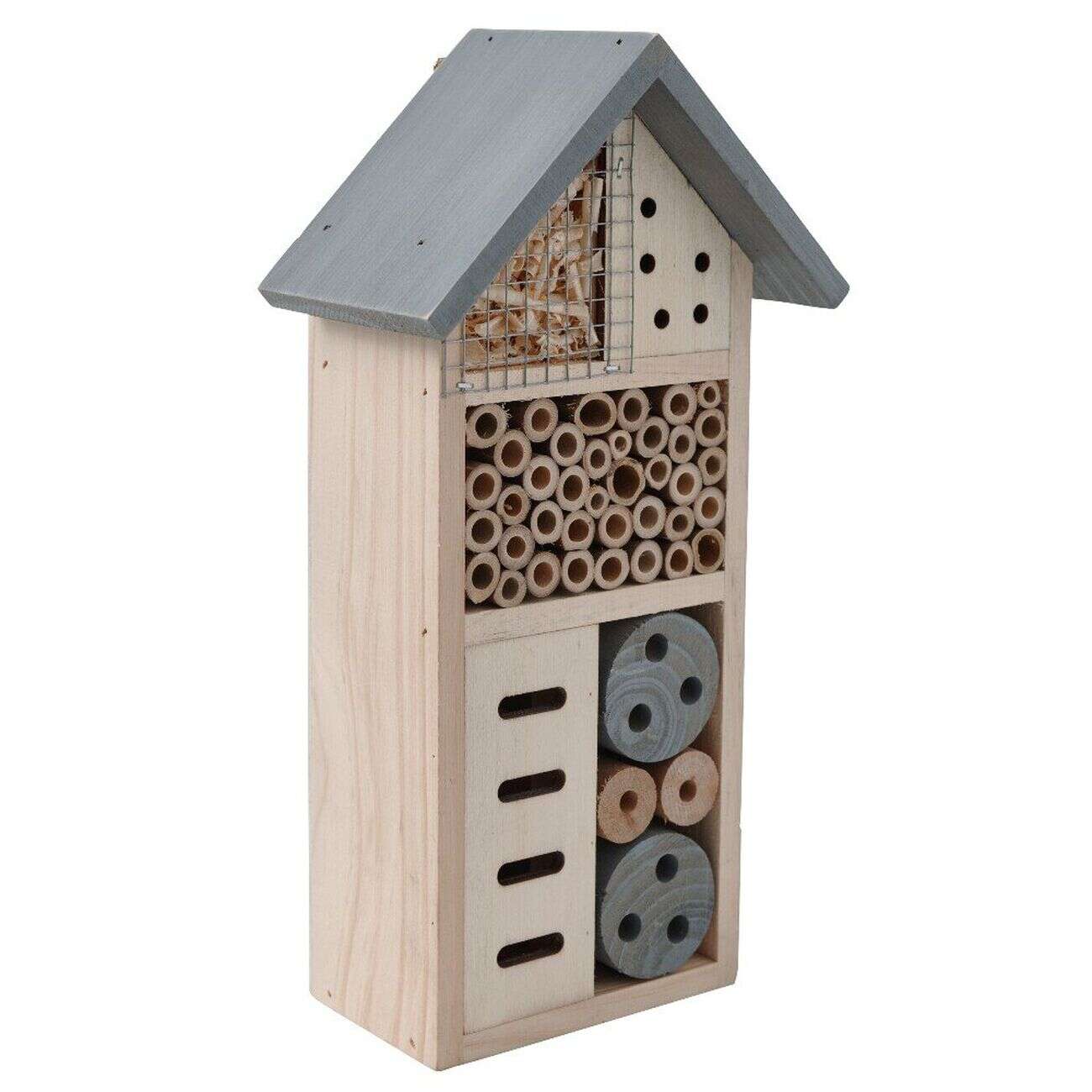 Hôtel à insecte bois