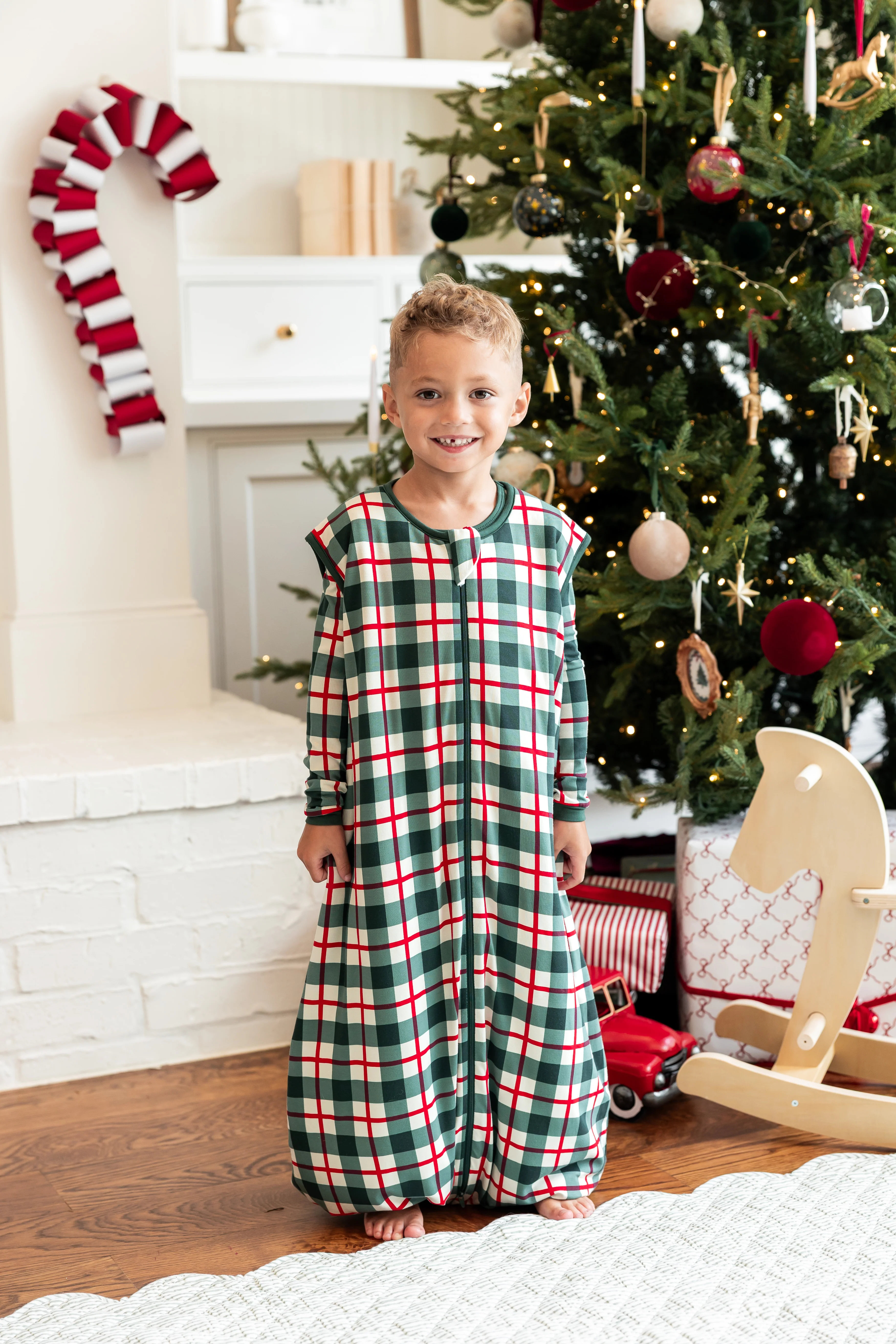 Sleep Bag Walker in Holiday Plaid 1.0