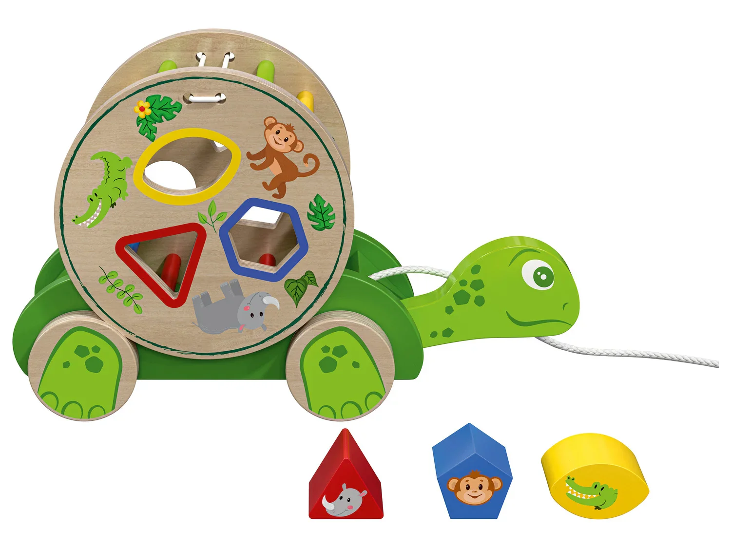 Playtive Jeu de motricit en bois