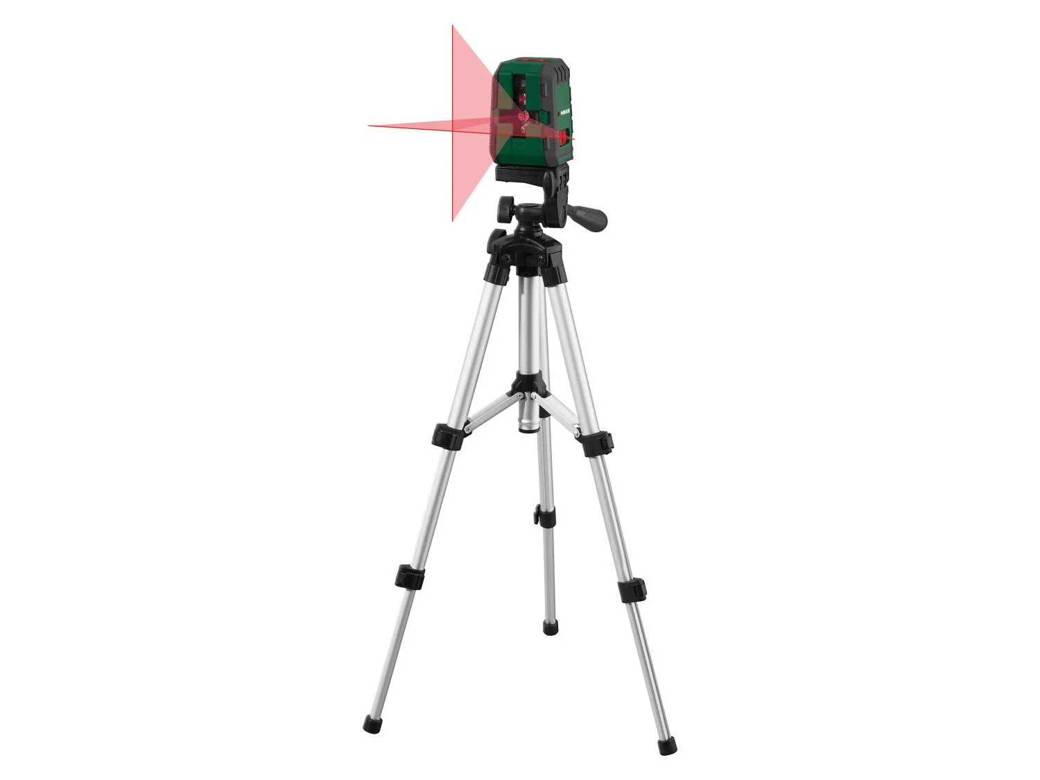 PARKSIDE Niveau laser en croix avec trpied PKLL 10 B4, vert, 10 m