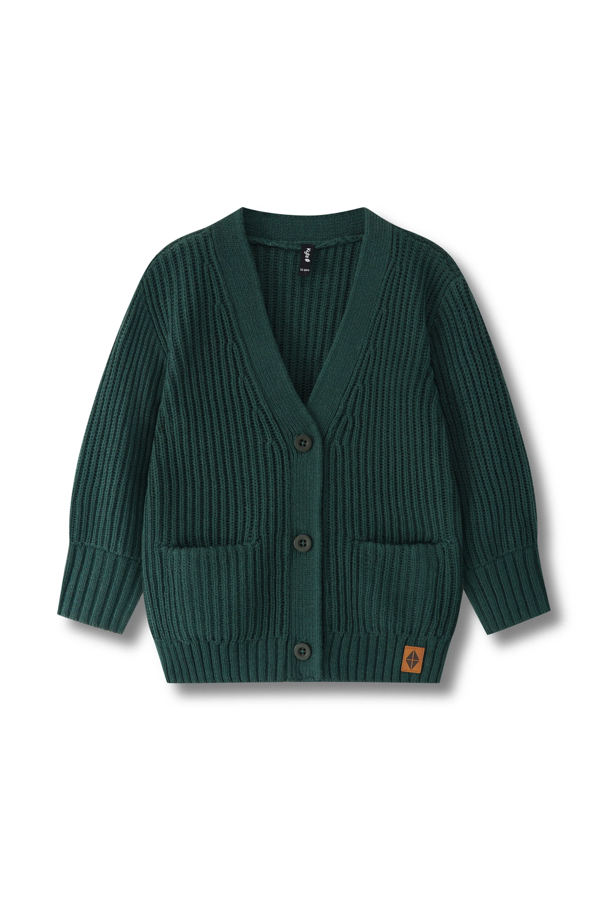 Chunky Knit Oversized Cardigan in Cypress