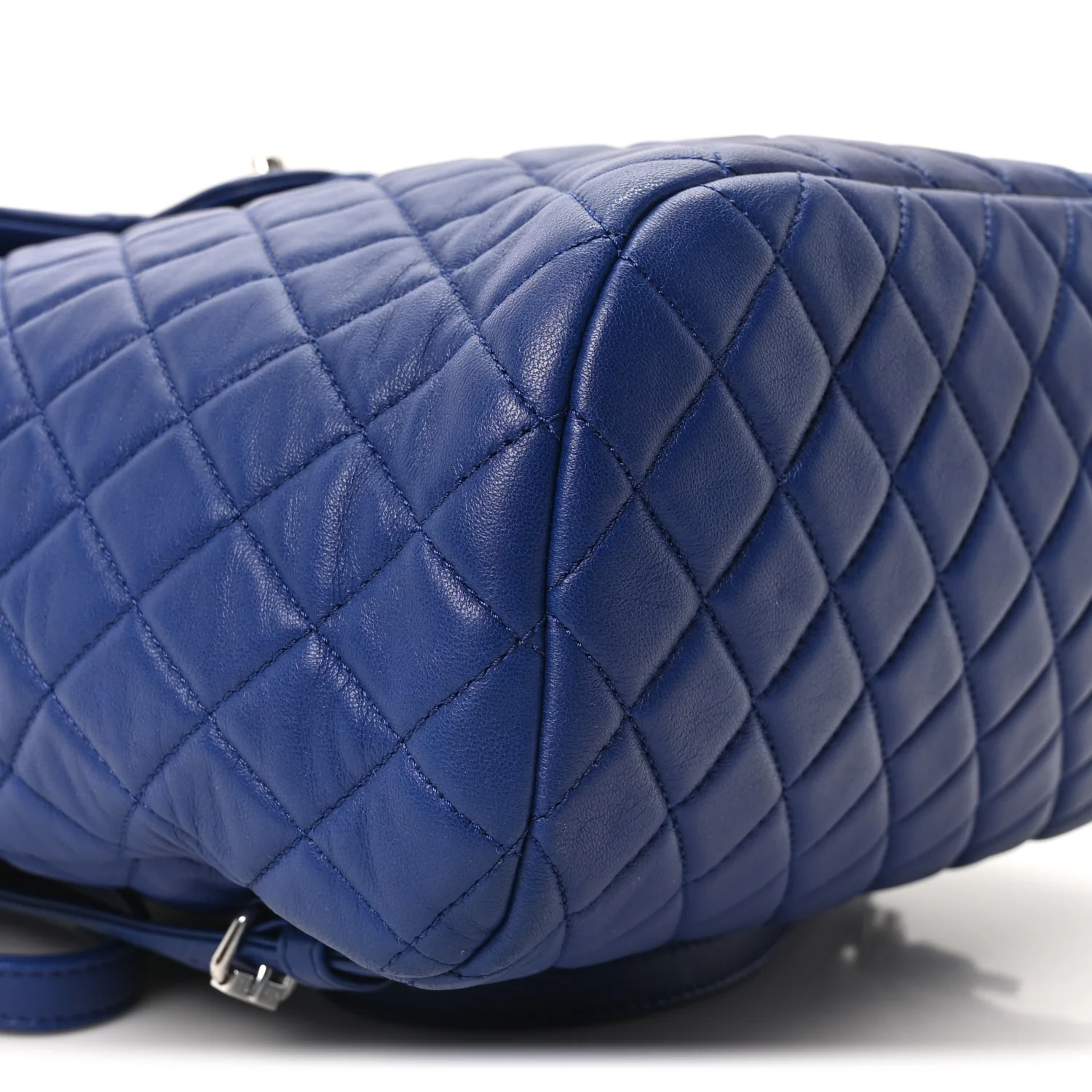 Calfskin Quilted Large Urban Spirit Backpack Navy