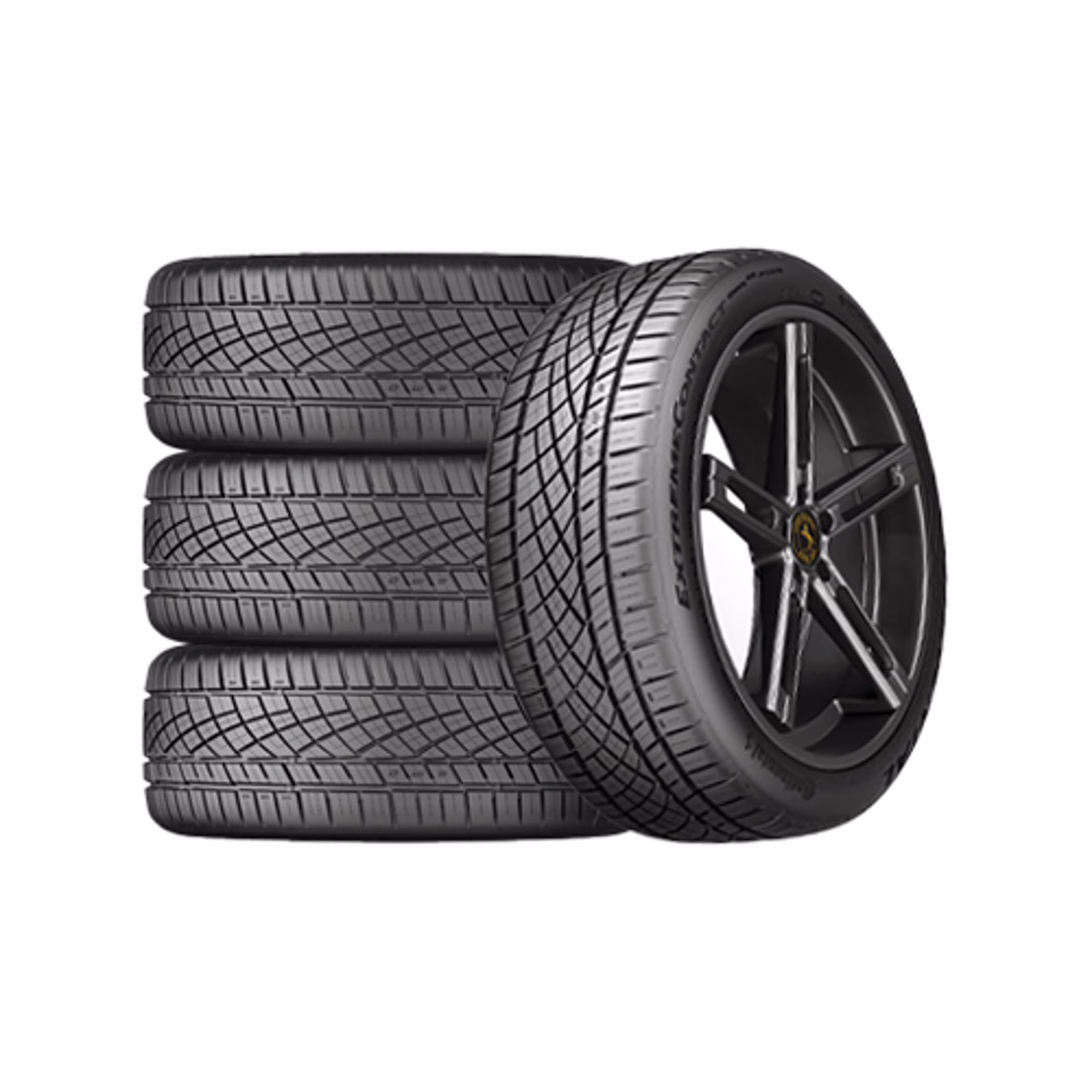 Set of 4 Continental Extremecontact DWS06 PLUS 225/40ZR18 92Y XL Tires