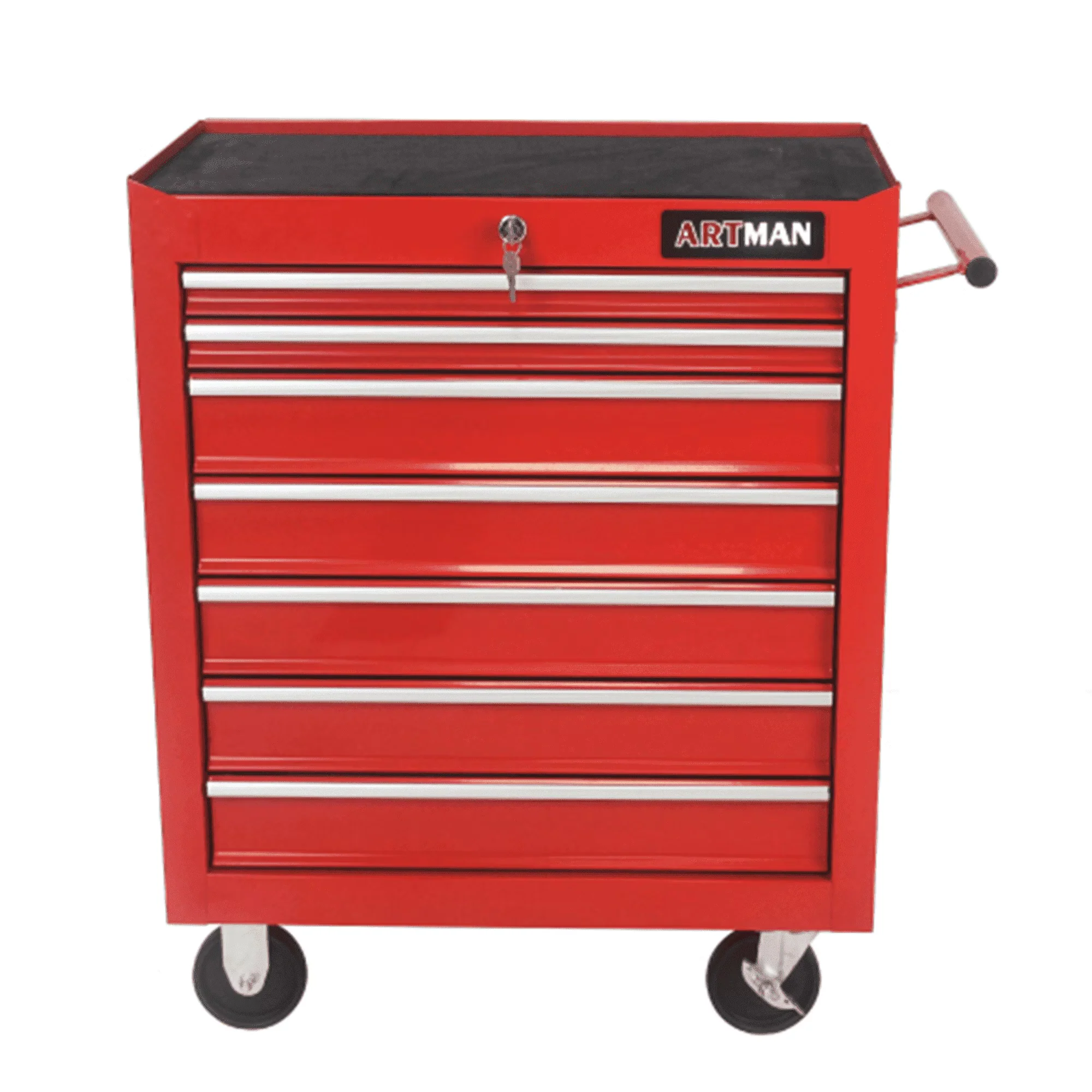 ARTMAN 7 Drawer Tool Rolling Storage Cart ,Tool Boxes Tool Chest with Wheels and Drawers for Garage Workshop Warehouse