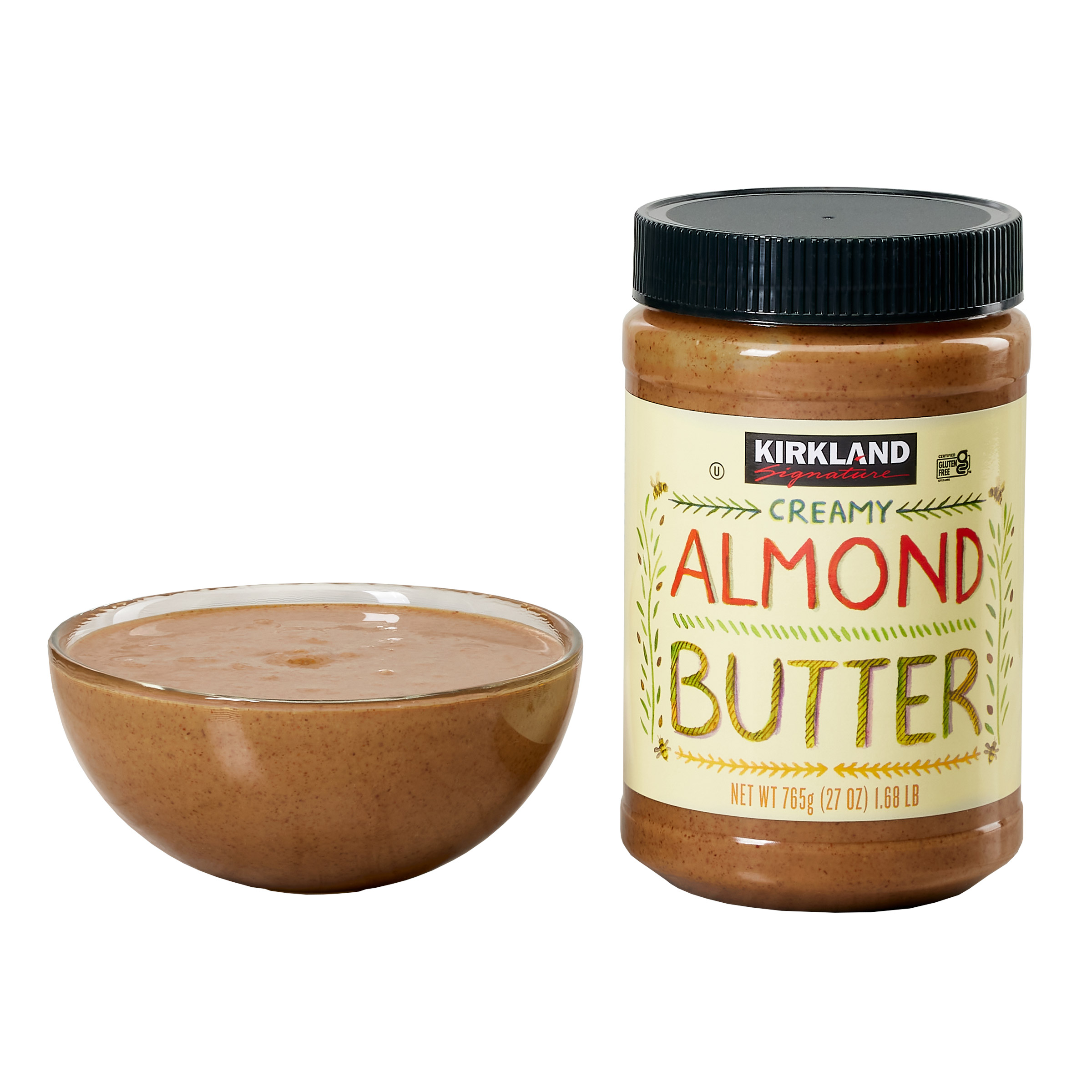 Kirkland Signature Creamy Almond Butter, 27 oz