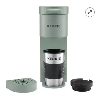 Keurig K - Mini Go Single - Serve K - Cup Pods Coffee Maker Sage