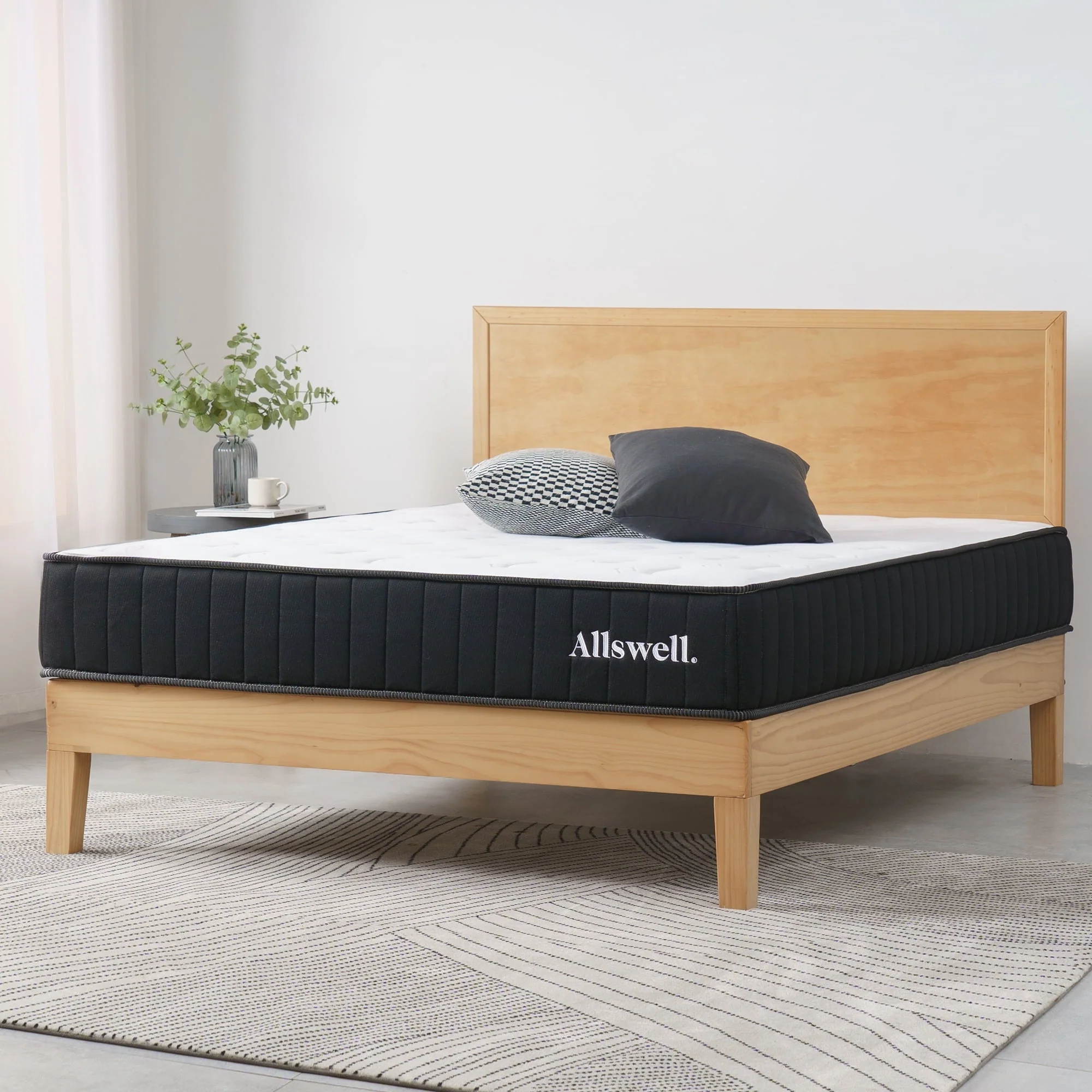 The 10" Hybrid Mattress in a Box with Gel Memory Foam, Twin XL(Twin)