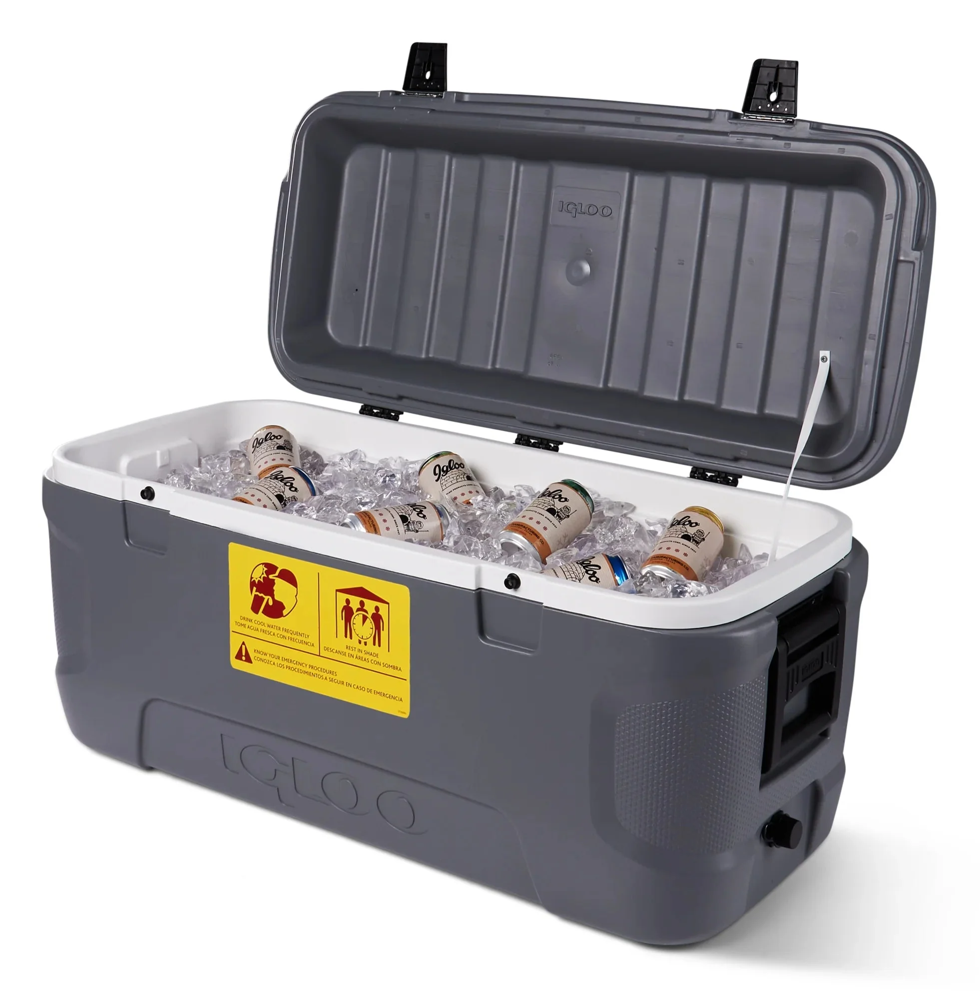 Igloo 120 qt. Workman Series Chest Cooler - Gray