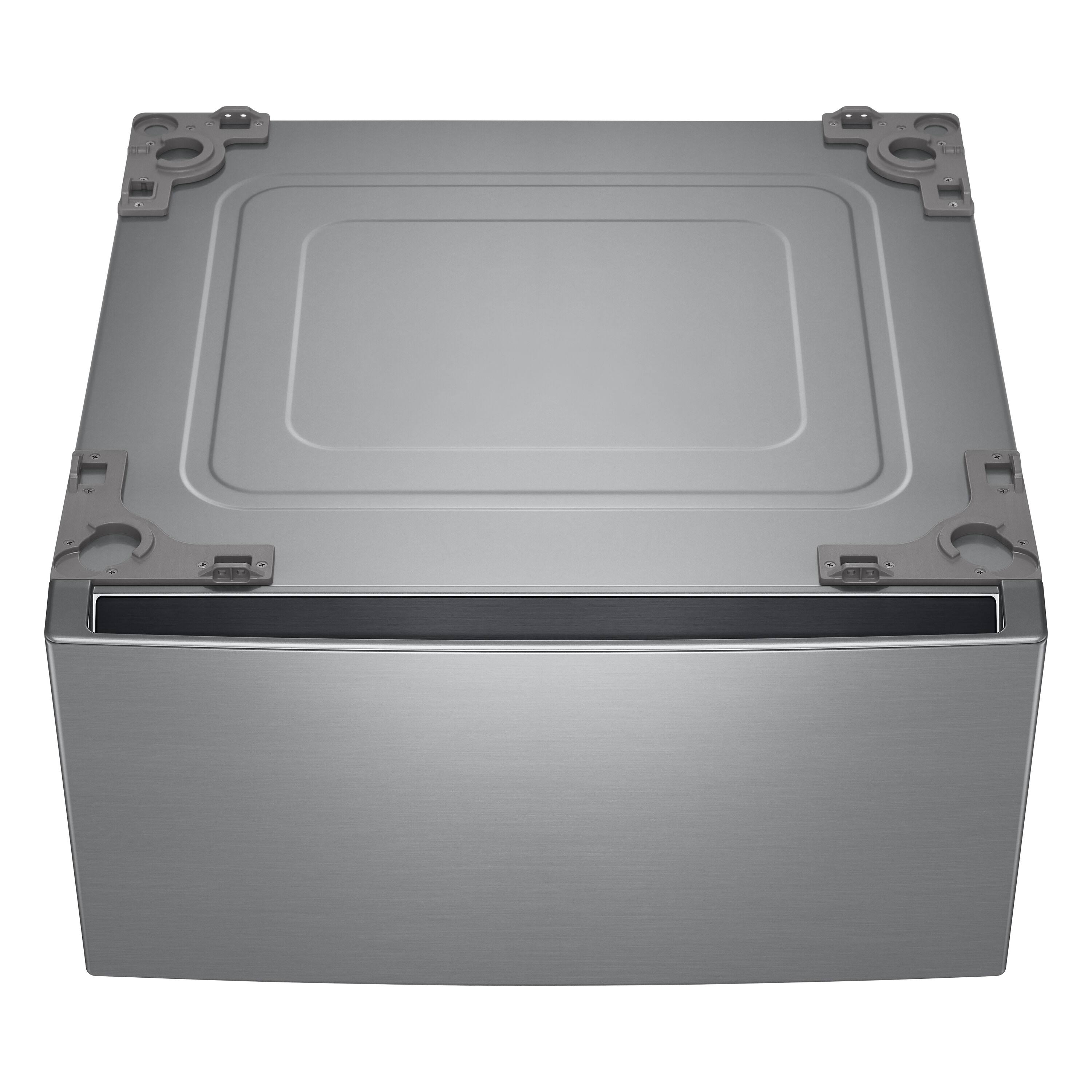 LG Graphite Steel Pedestal Storage Drawer