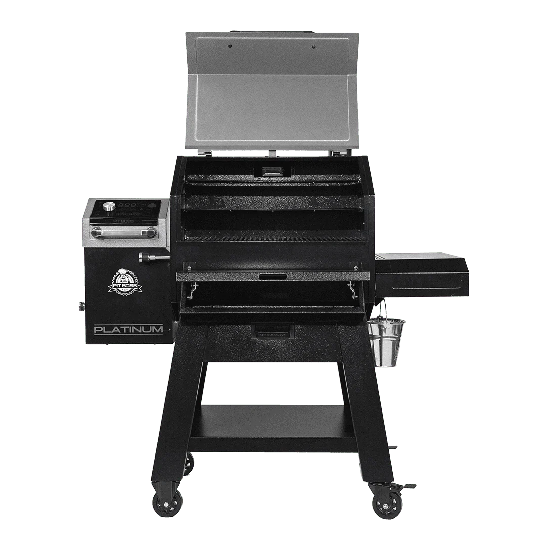 Platinum Laredo 1000 Sq. in. Wi-Fi® and Bluetooth® Enabled Wood Pellet Grill and Smoker - Image 3