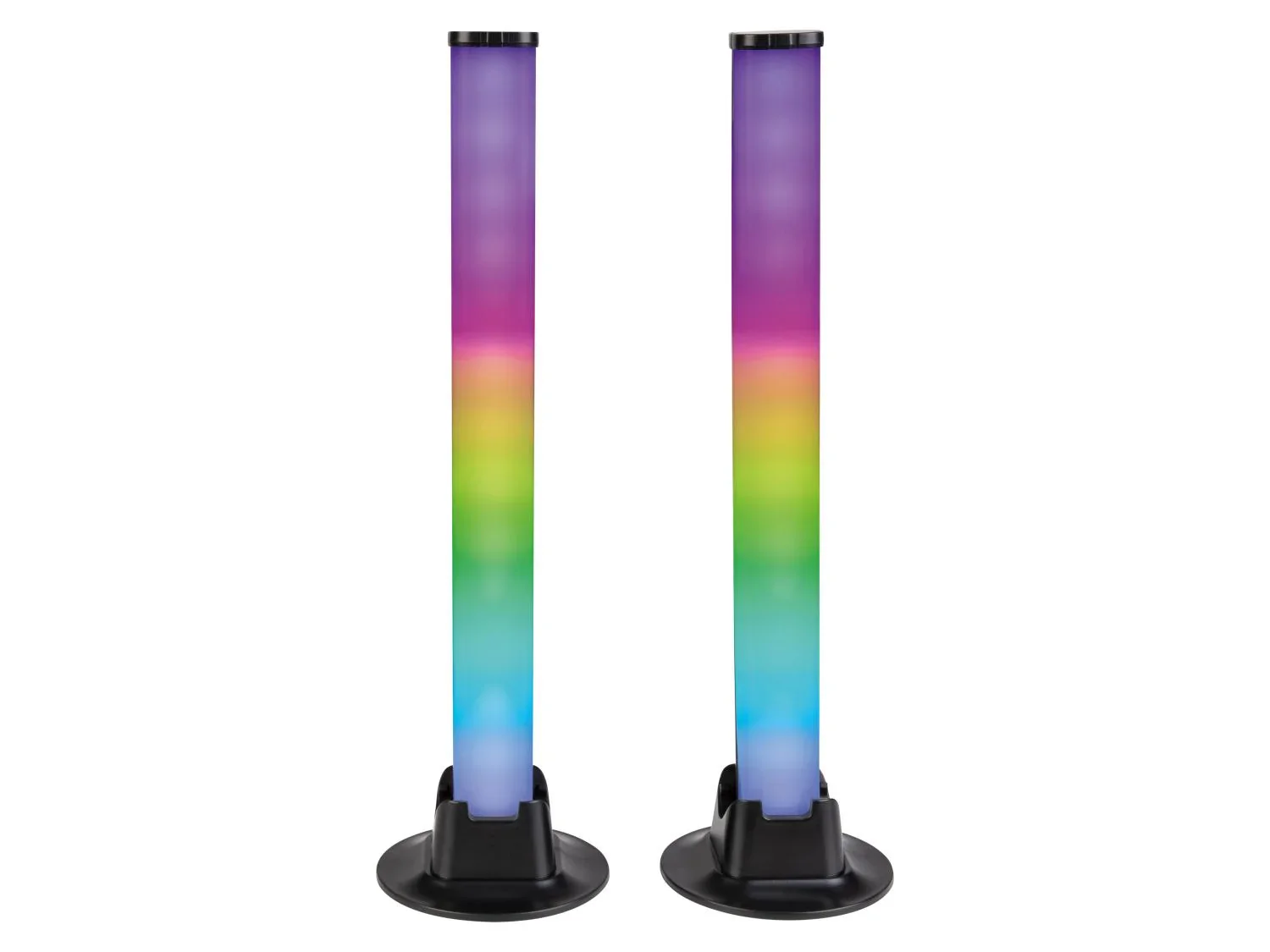 LIVARNO Lot de 2 rglettes lumineuses  LED