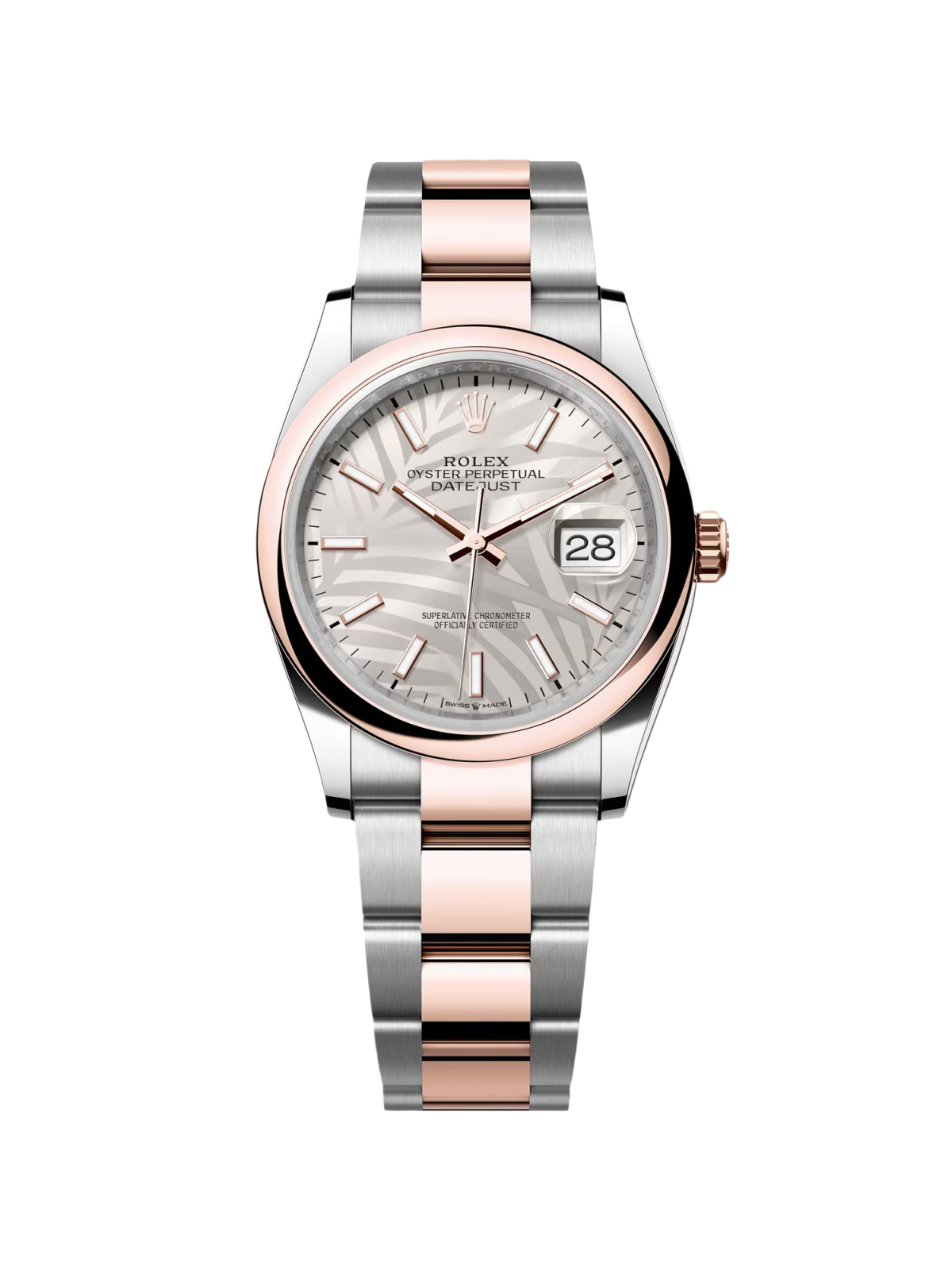 【Super Clone】RLX  Datejust 36mm 126201 Silver Dial Oyster Bracelet Watch