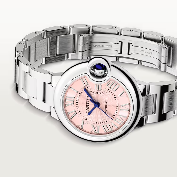 [Super Clone]BALLON BLEU Pink Dial 33mm
