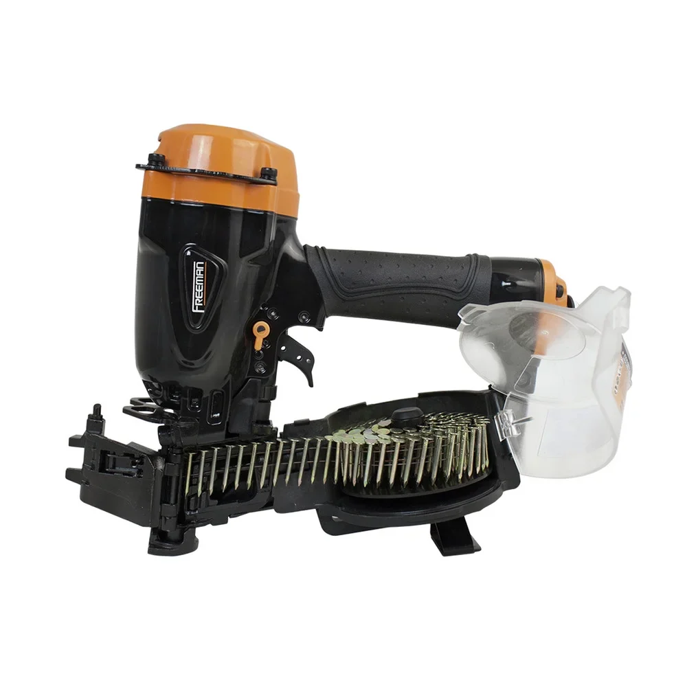 Freeman PCN450 Pneumatic 15 Degree 1-3/4 Rapid Fire Coil Roofing Nailer
