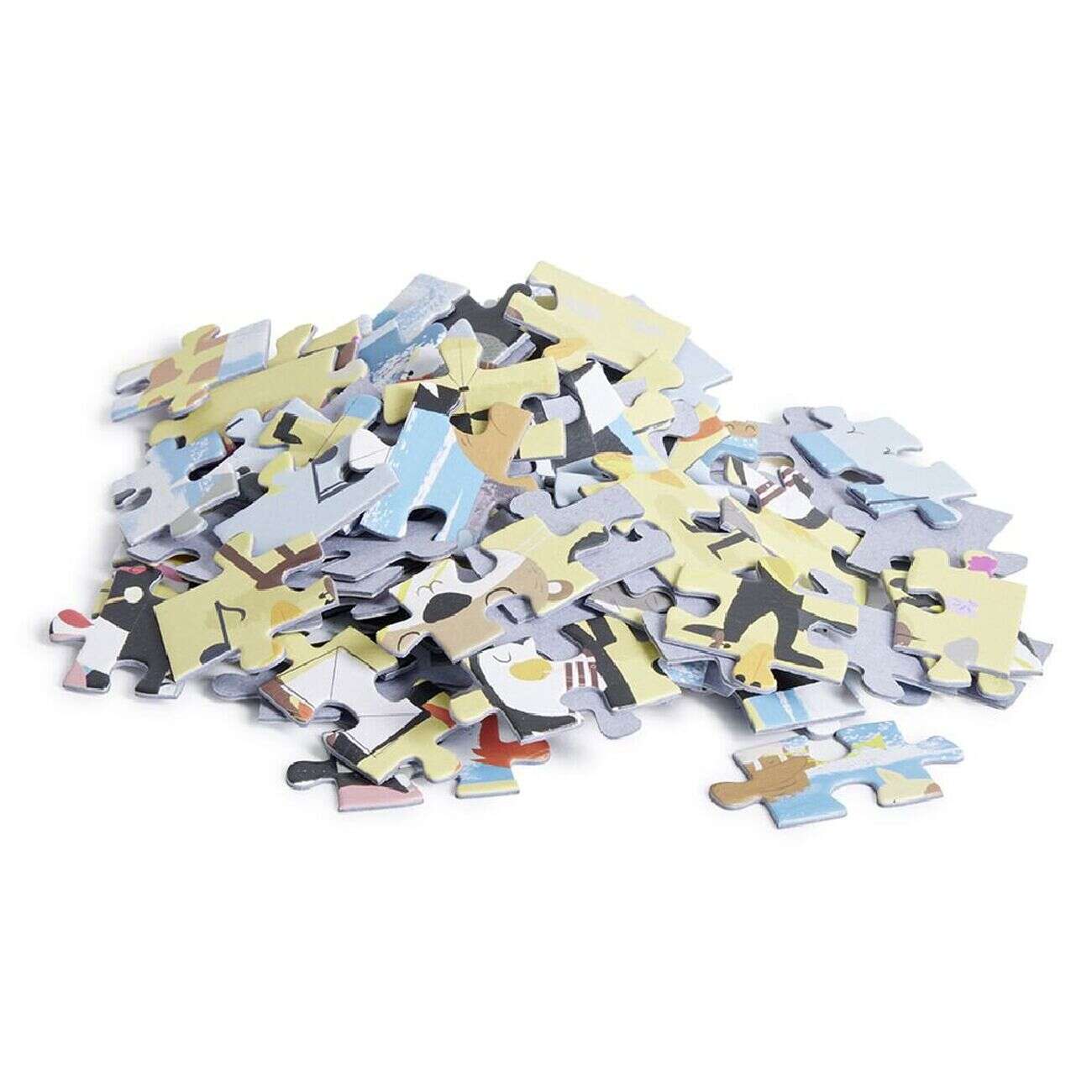 Puzzle enfant 100 pièces orchestre animal