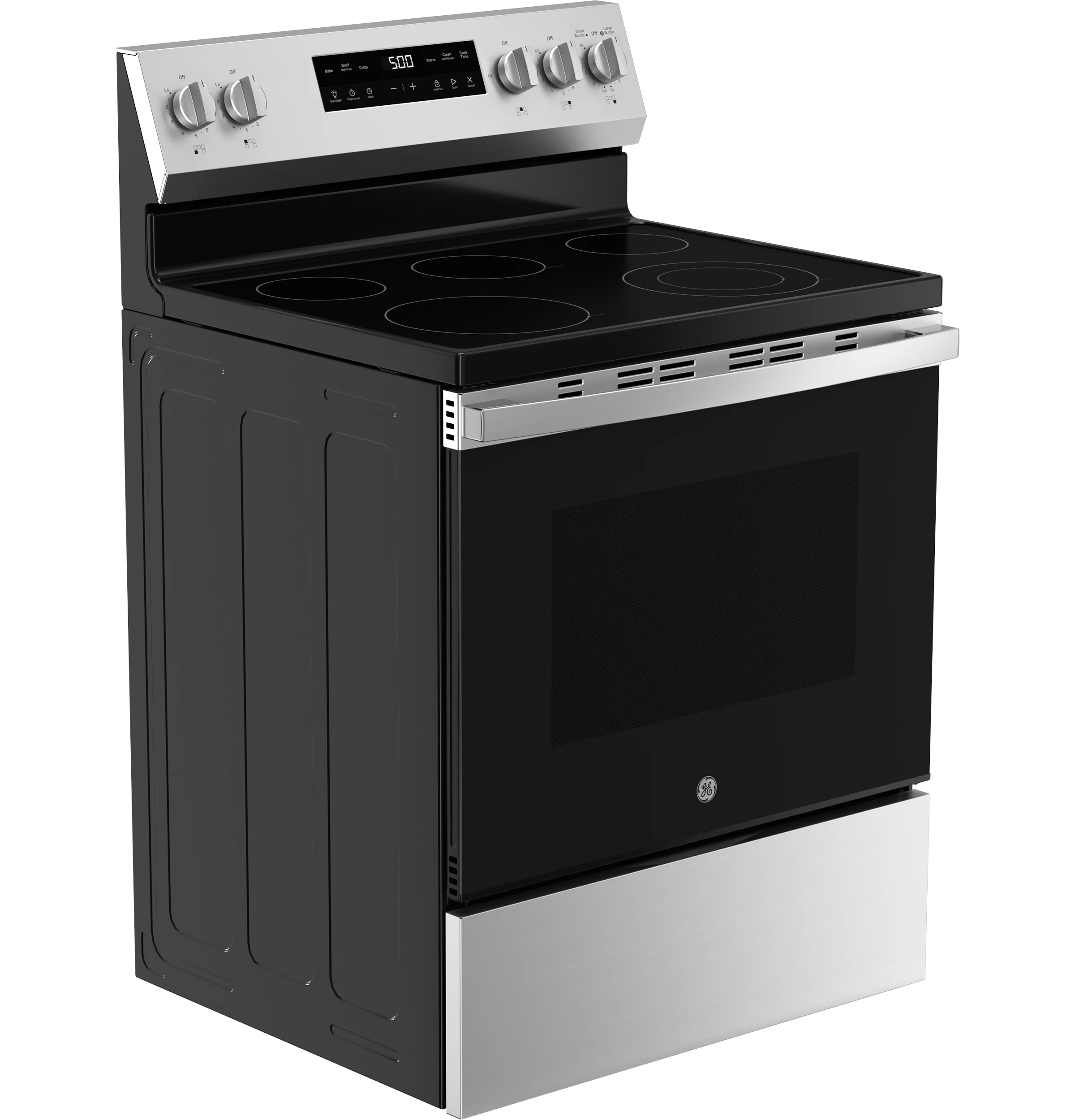 ? 30" 5.0 Cu. ft. 240 Volts Free-Standing Electric Range with Crisp Mode in Stainless Steel - Image 3