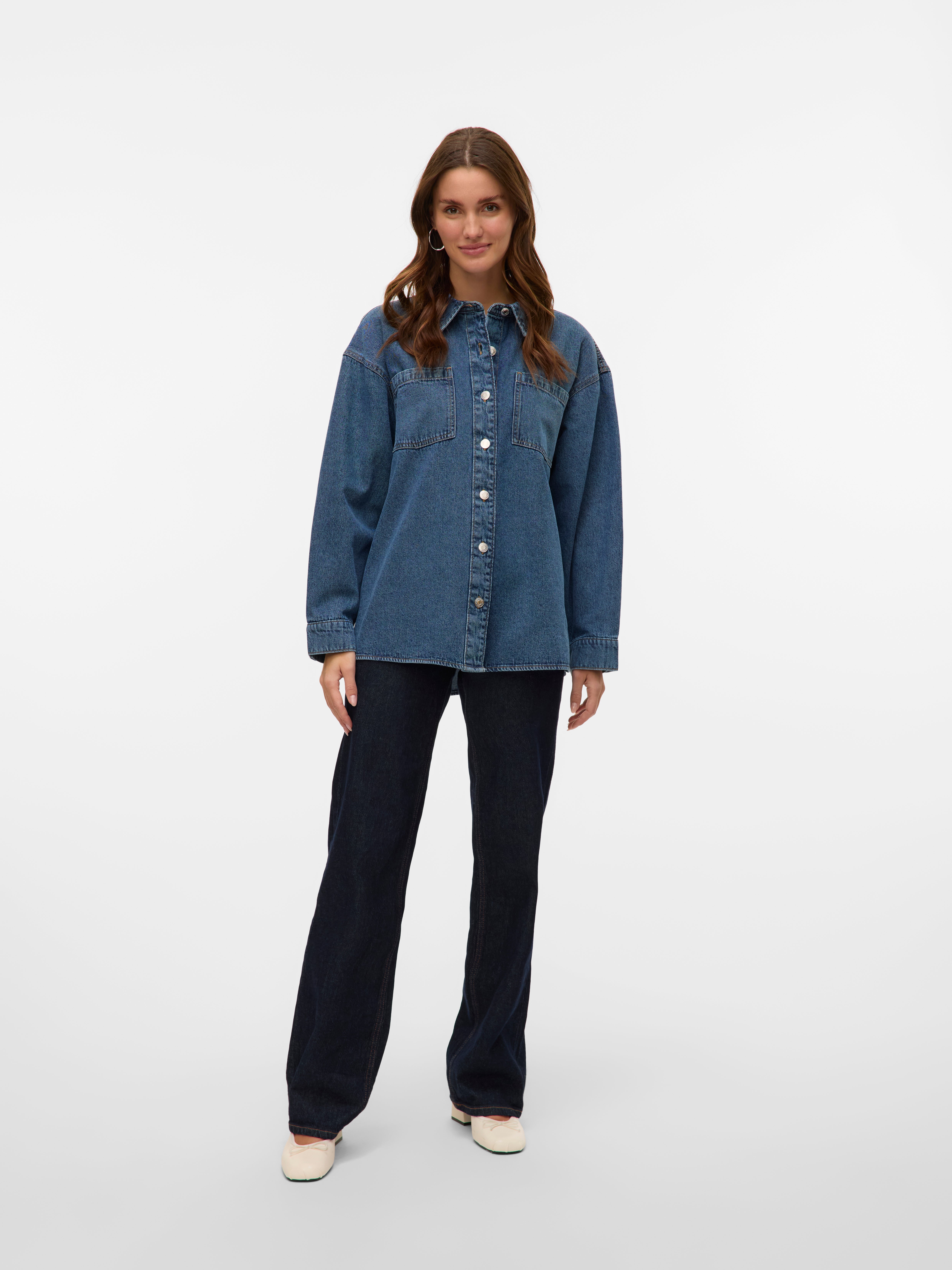 VERO MODA® VMJENNIE Denim shirt