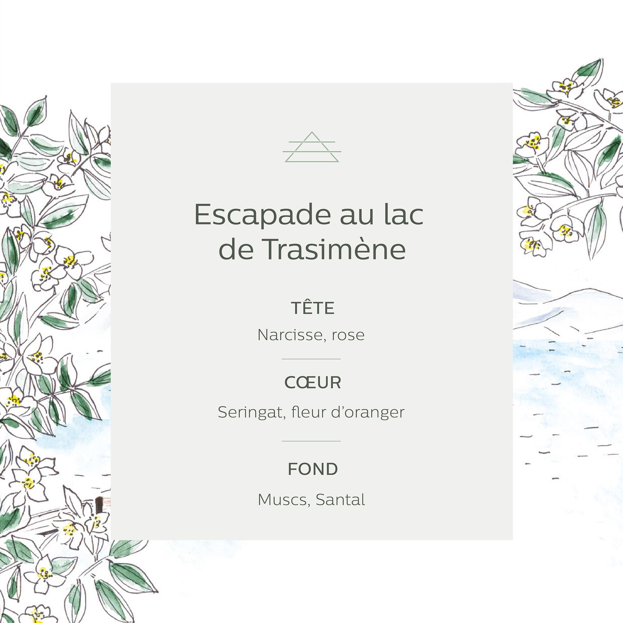 ESCAPADES - Vaporisateur senteur balade au lac de Trasimène 50ml