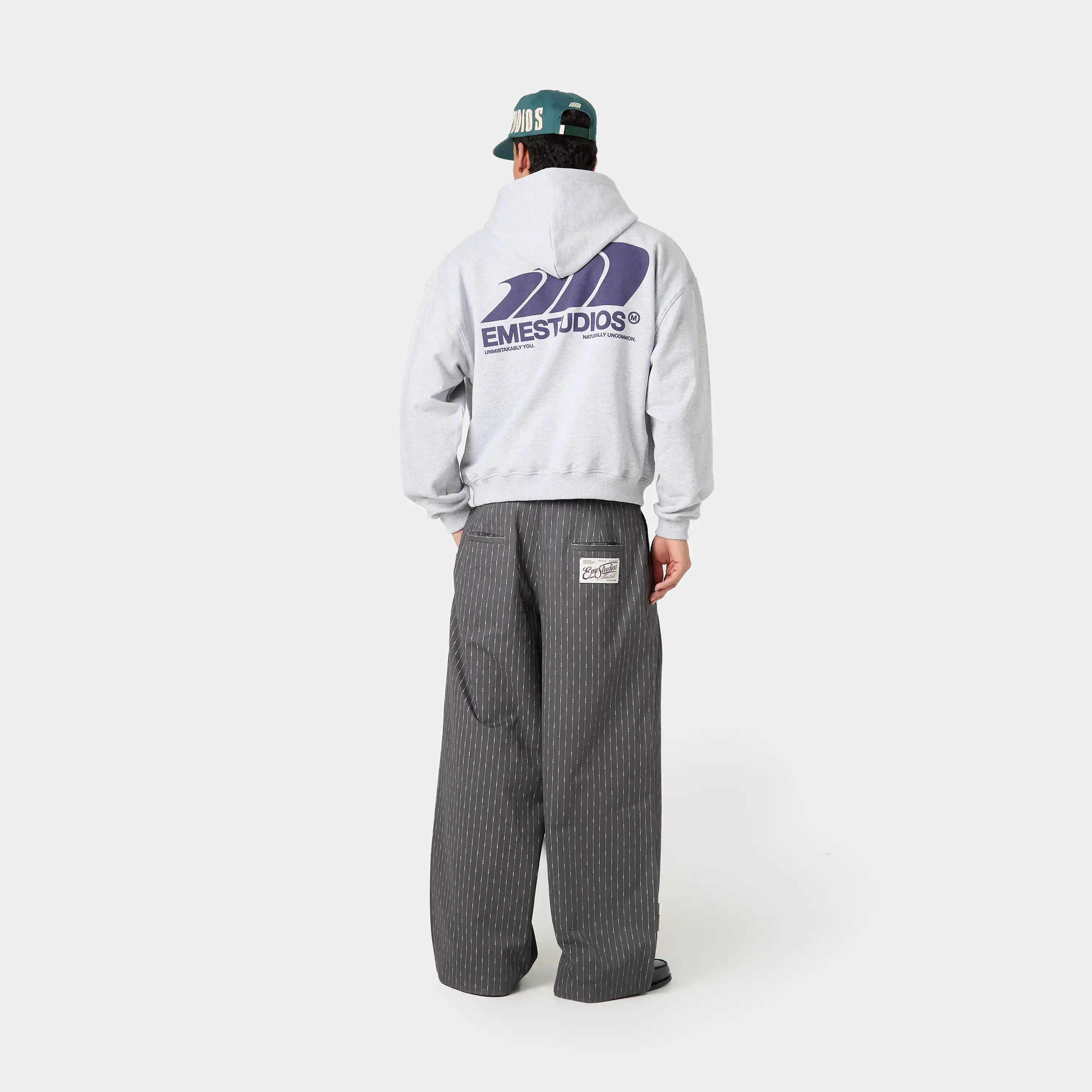 Odd Heather Grey Oversized Hoodie