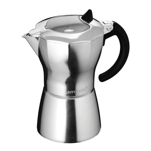 Espressokanne 6 kopper aluminium