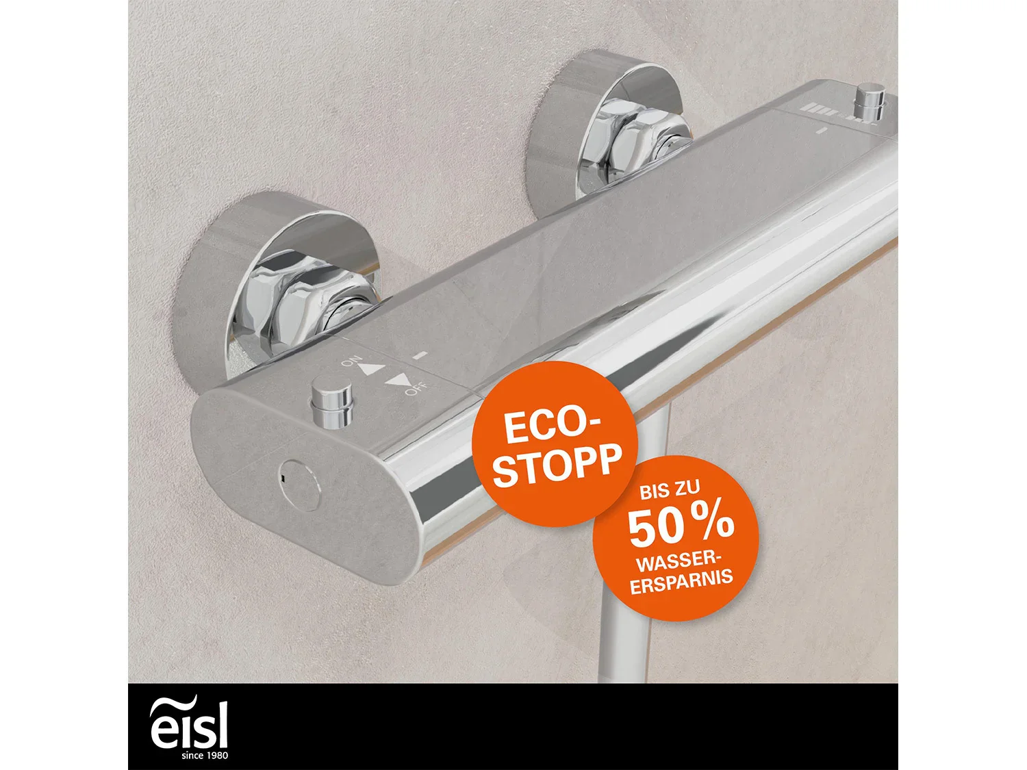Eisl Mitigeur de salle de bain CARNEO, avec thermostat
