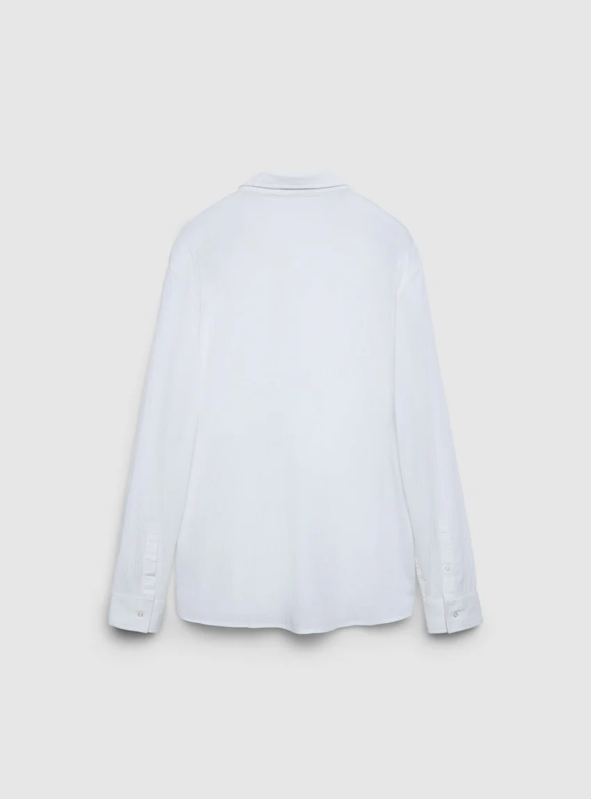 Terranova Camicia effetto plissé