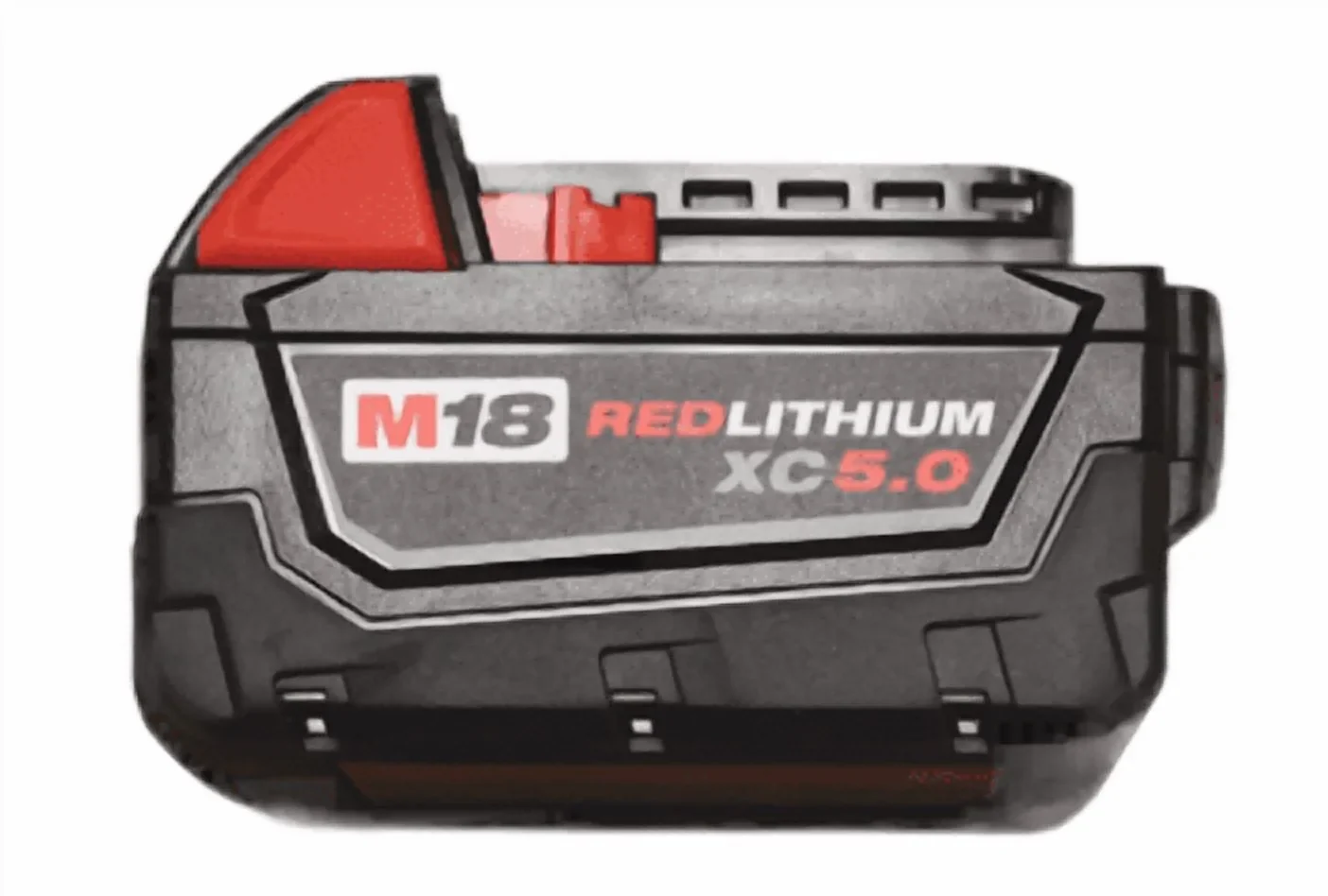 Milwaukee 48-11-1852 M18 REDLITHIUM XC 5.0Ah Extended Capacity 18V Battery Pack �C 2-Pack for Cordless Power Tools