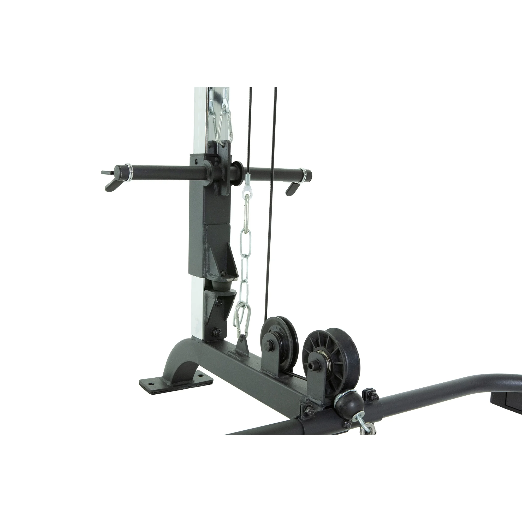 310 Olympic Lat Pull Down and Low Row Cable Attachment for 1600 Ultra Strength 800lb Weight Capacity Squat Stand Power Rack Cage with Lock-in J-Hooks(Nylon) - Image 9