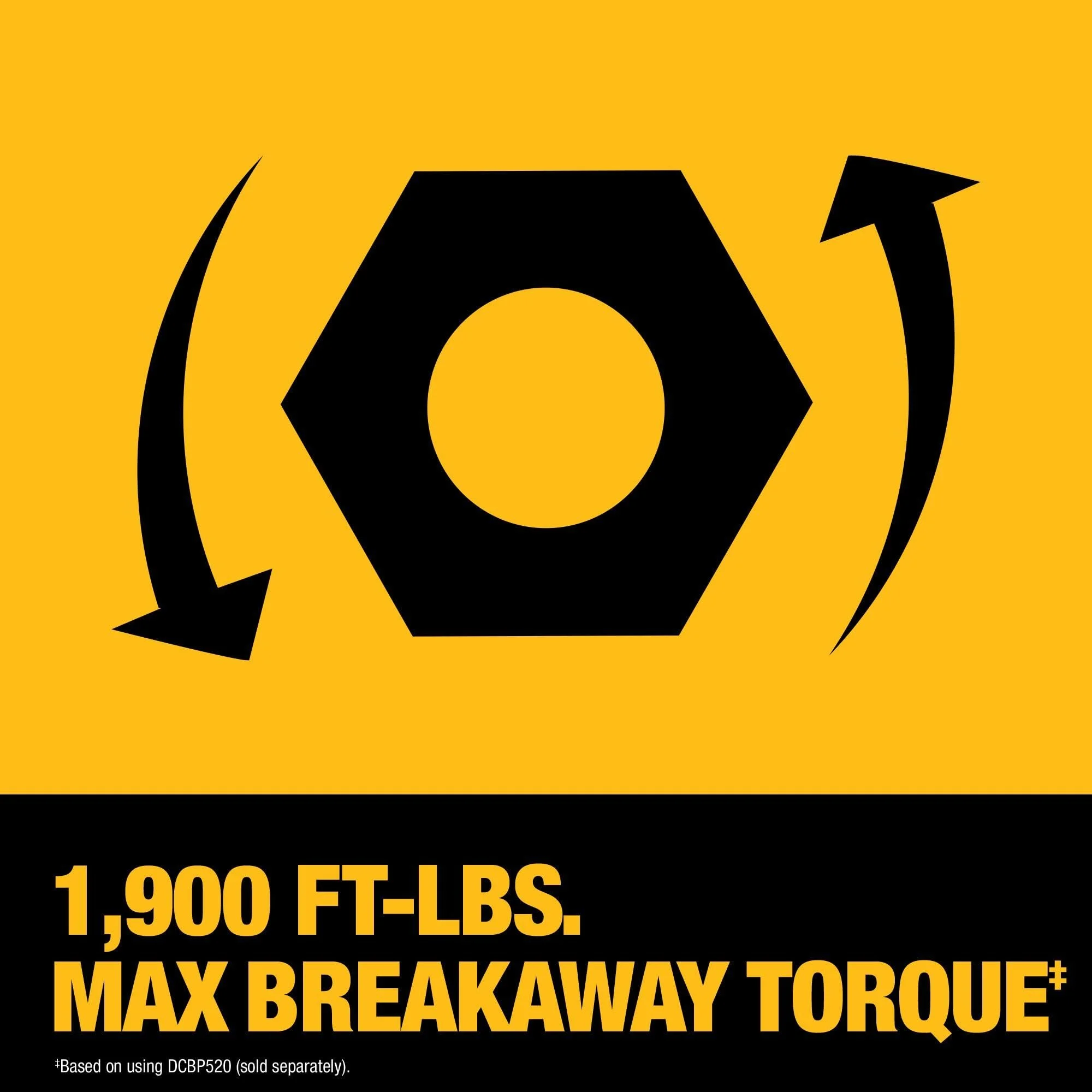 20V MAX XR Brushless Cordless 3/4 In. High Torque Impact Wrench with Hog Ring Anvil Tool Only DCF964B - Image 6