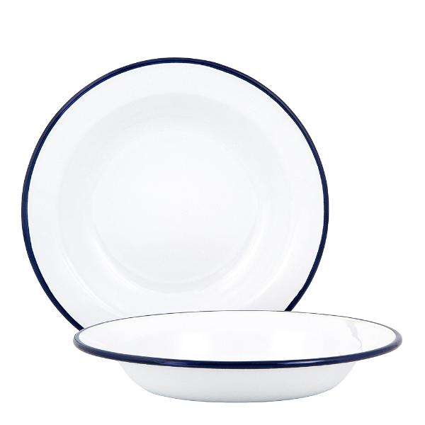Dyp tallerken 22 cm hvit