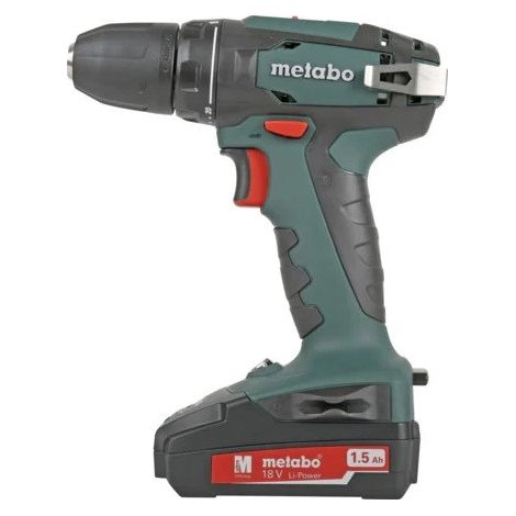 Metabo – Perceuse-visseuse sans fil 18V – 2 batteries 1,5Ah – Moteur Ultra-M – Couple 48Nm – Coffret avec accessoires — vue 6